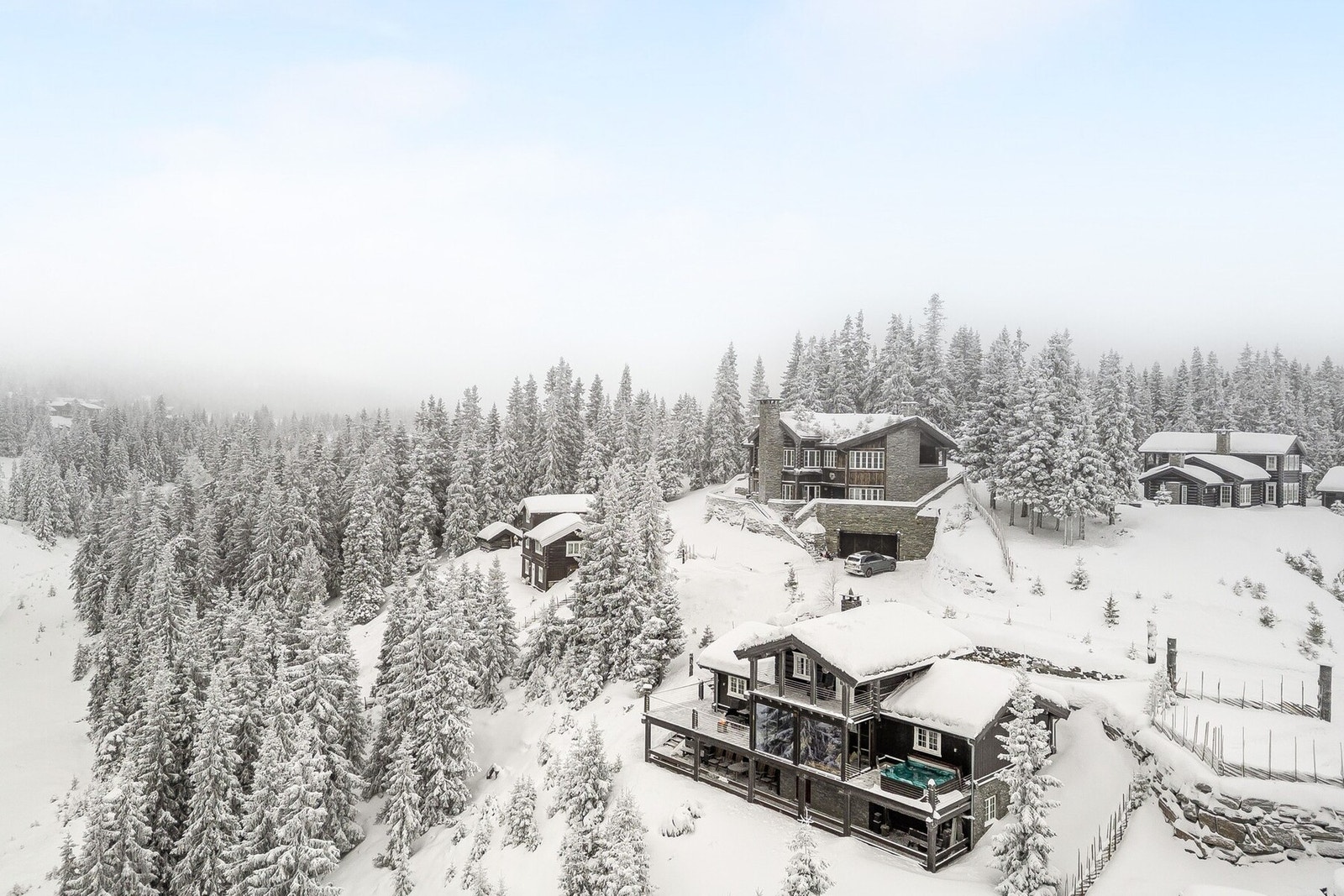 Her har du alt du trenger for å nyte hyttetilværelsen. Galleribilde