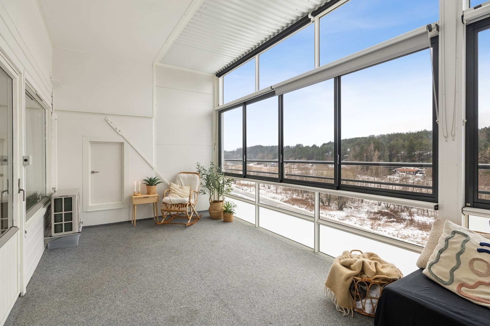 Vestvendt, med ekstra takhøyde og mer lysinnslipp. Galleribilde