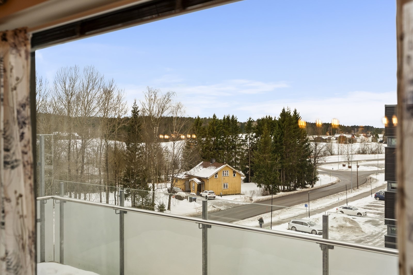 Utsikt fra kjøkkenvindu Galleribilde