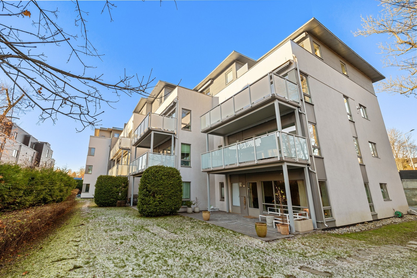 Moderne bygg fra 2008 med alt av fasiliteter for en enkel og komfortabel hverdag. Svært etterspurt beliggenhet på Vinderen. Galleribilde