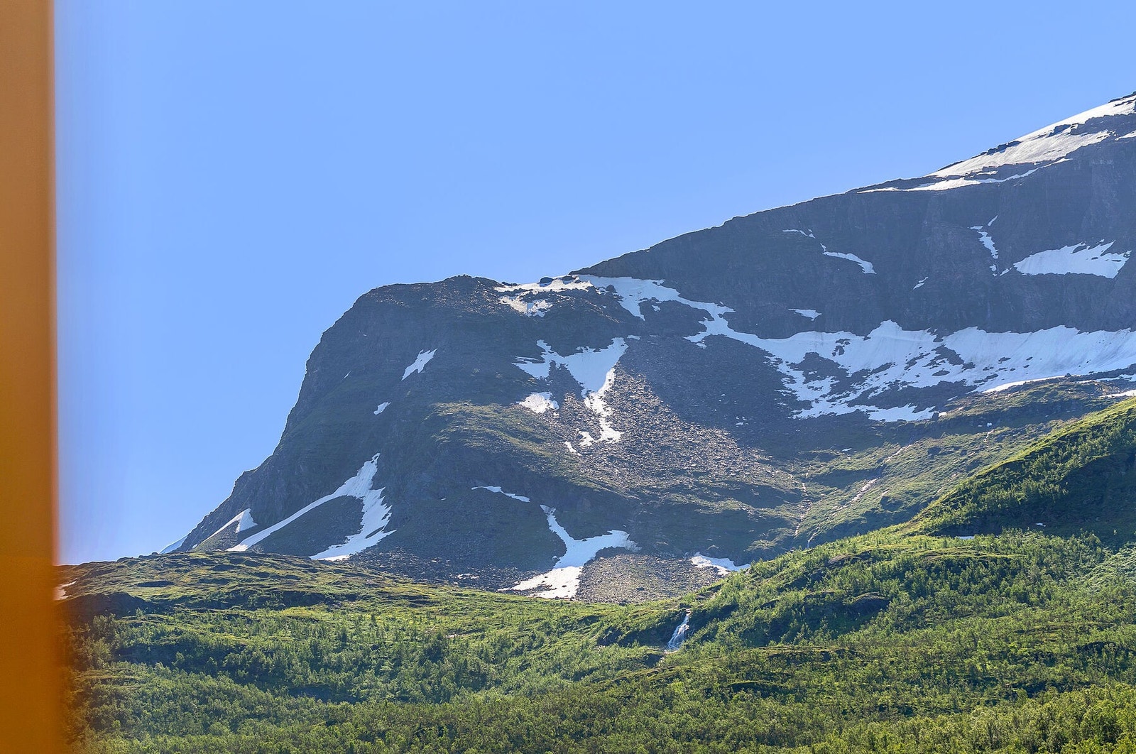 Utsikt fra balkongen Galleribilde