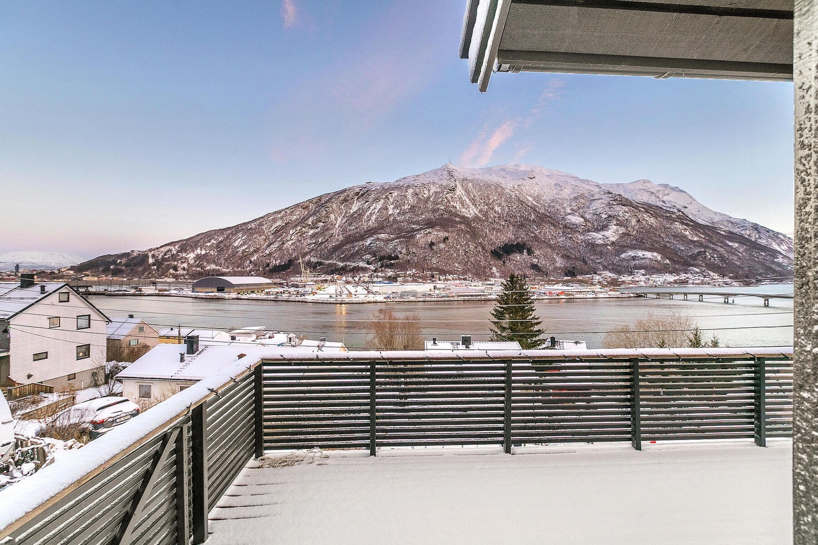 Veranda med utgang fra stue Galleribilde