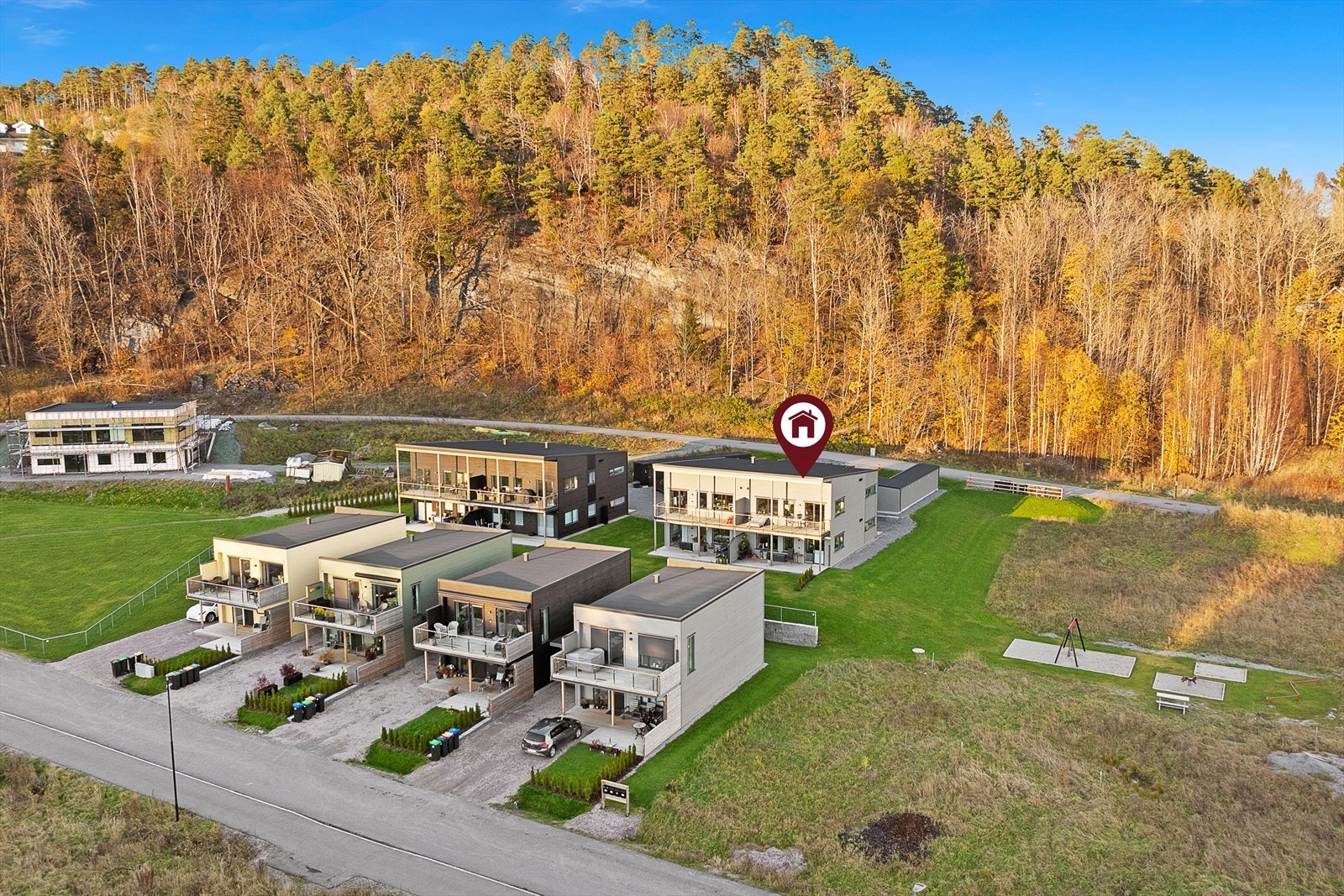 Dronefoto Galleribilde