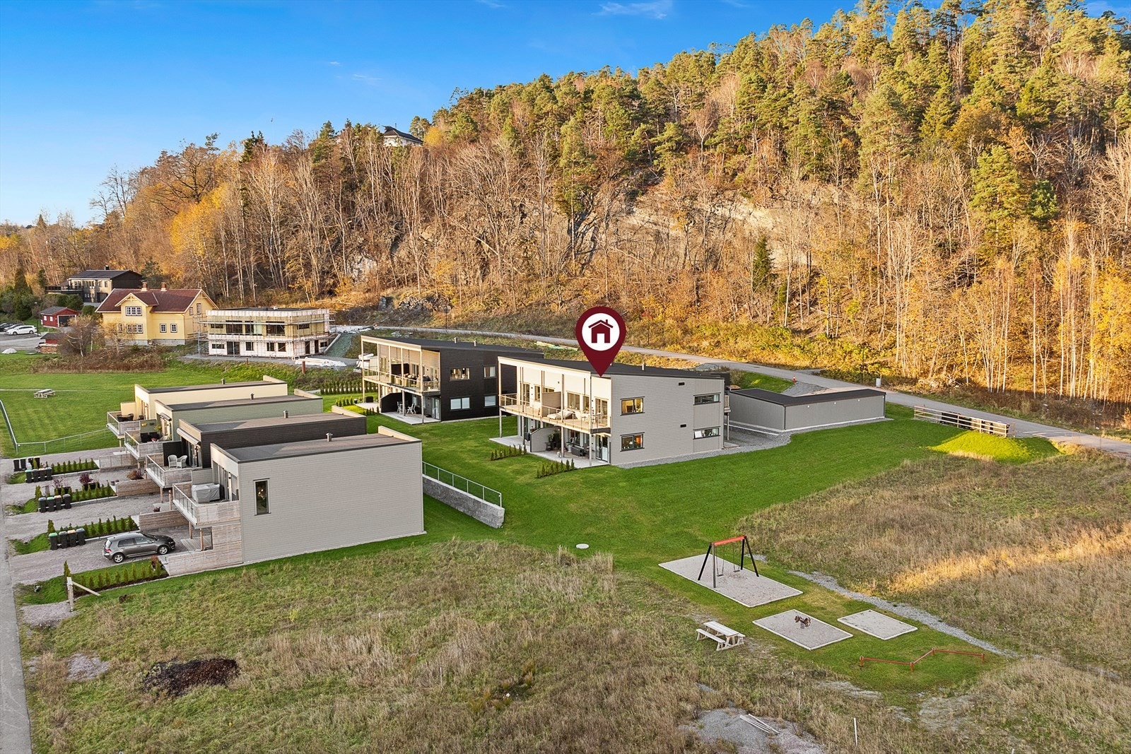 Dronefoto Galleribilde