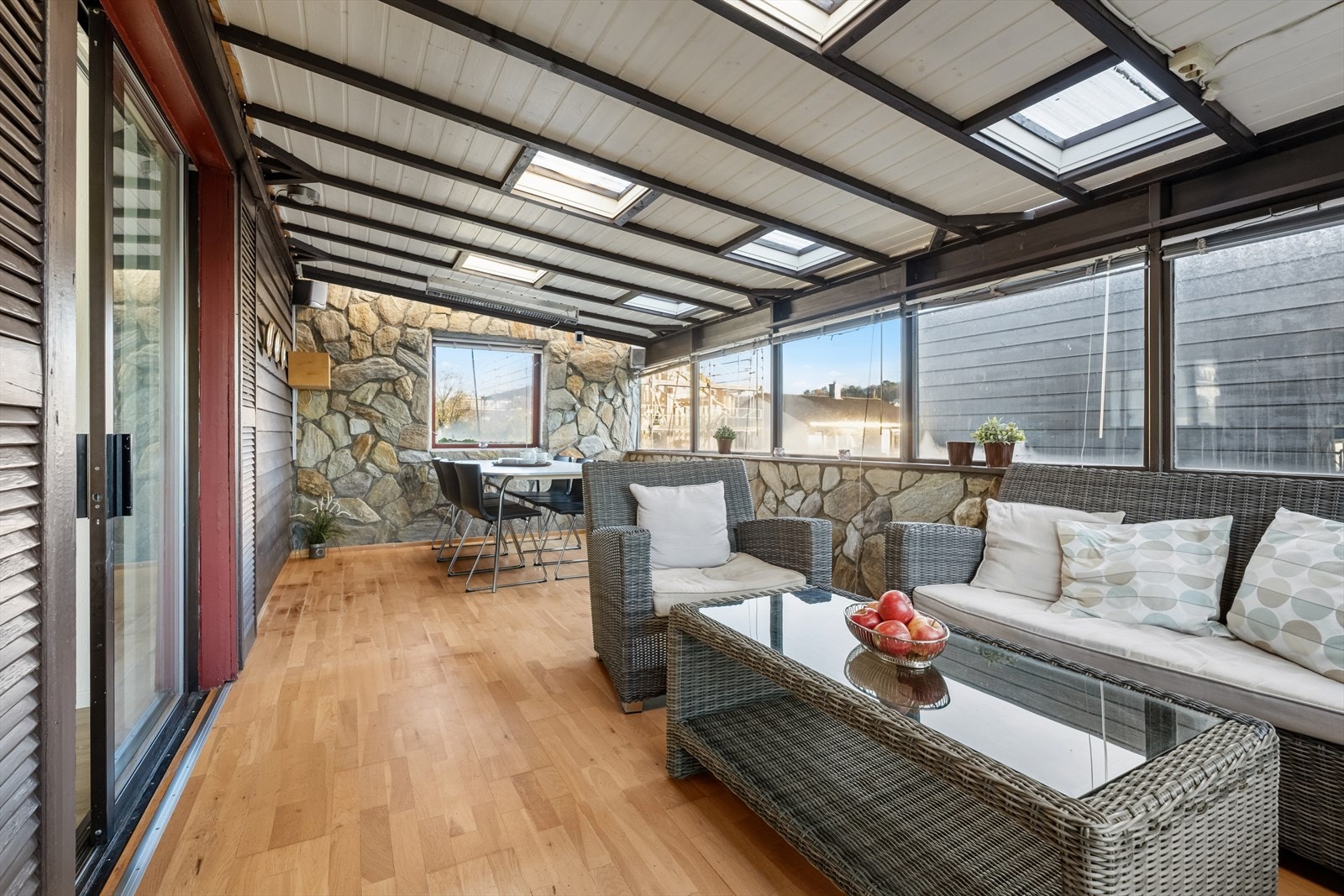 Her er det god plass til møblering i flere soner. Galleribilde