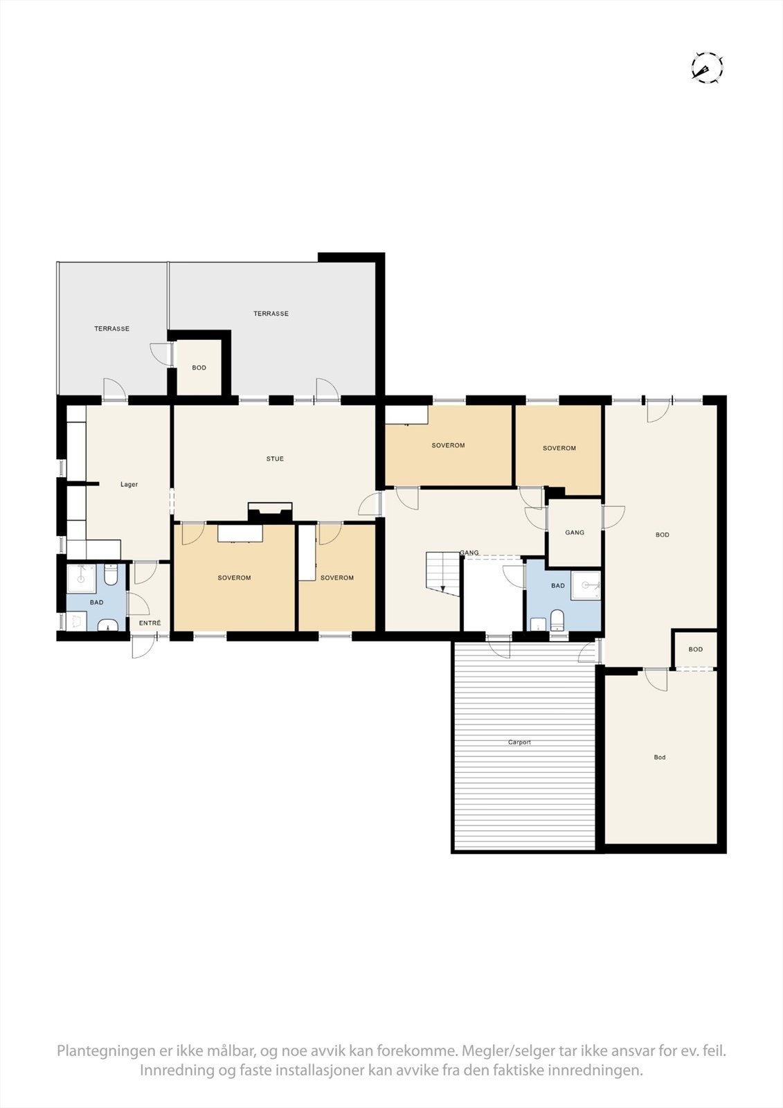 Plantegning Galleribilde