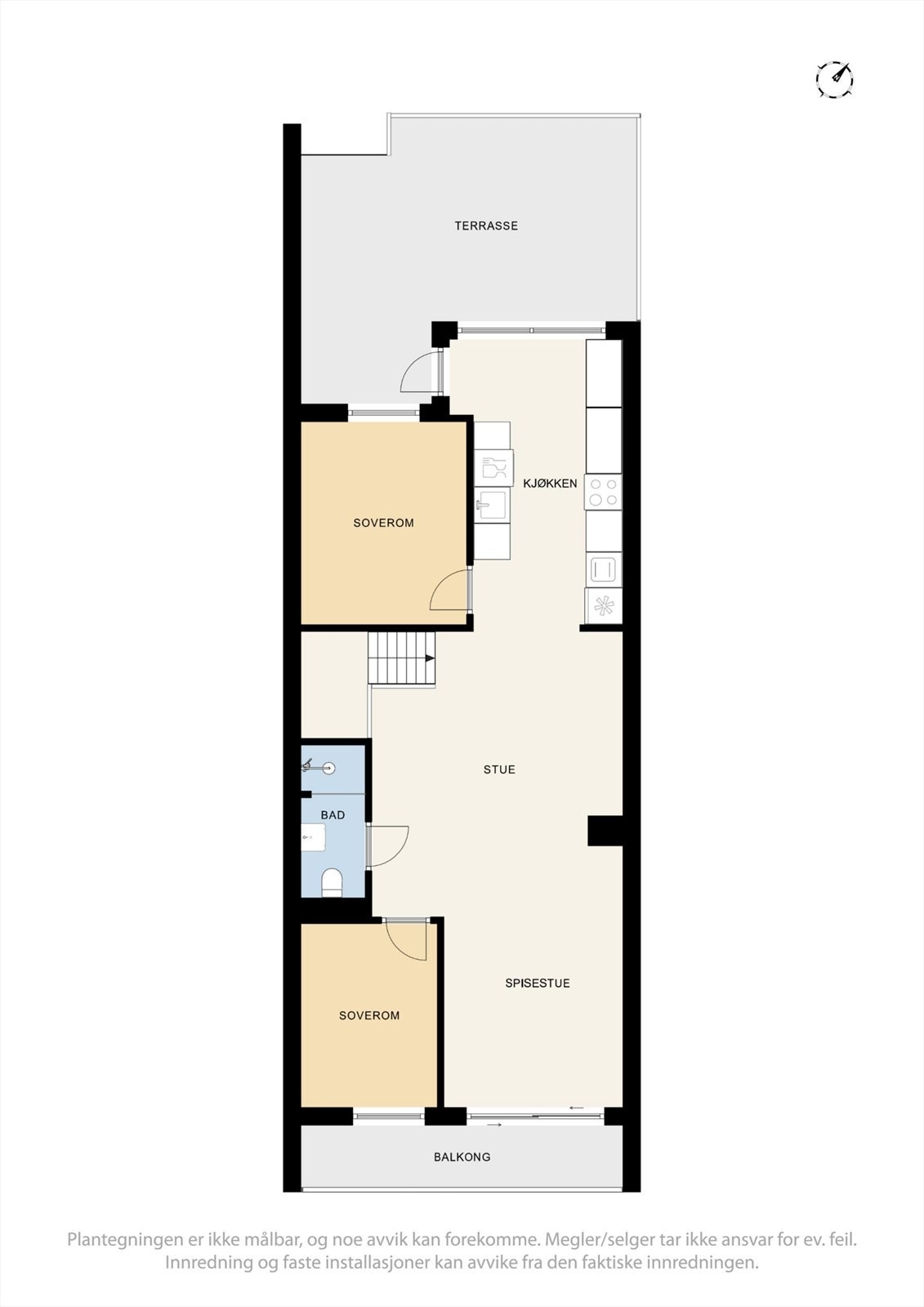 Plantegninger 1. etasje. Galleribilde