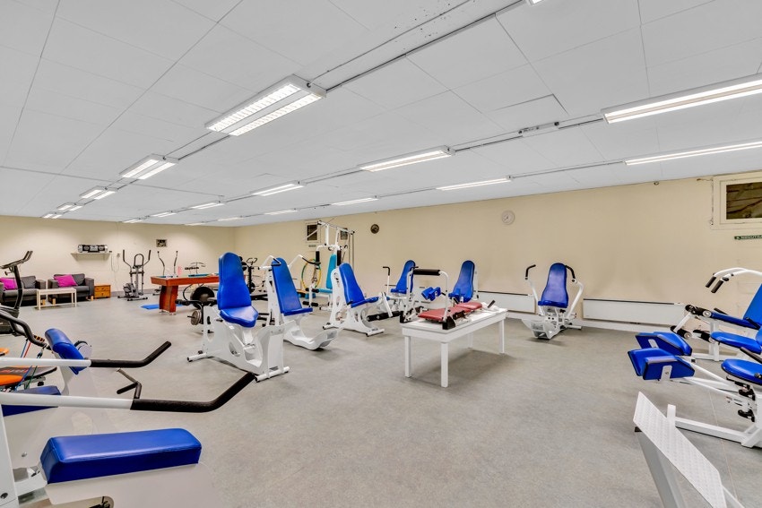 Felles treningsrom i byggets u. etgasje Galleribilde