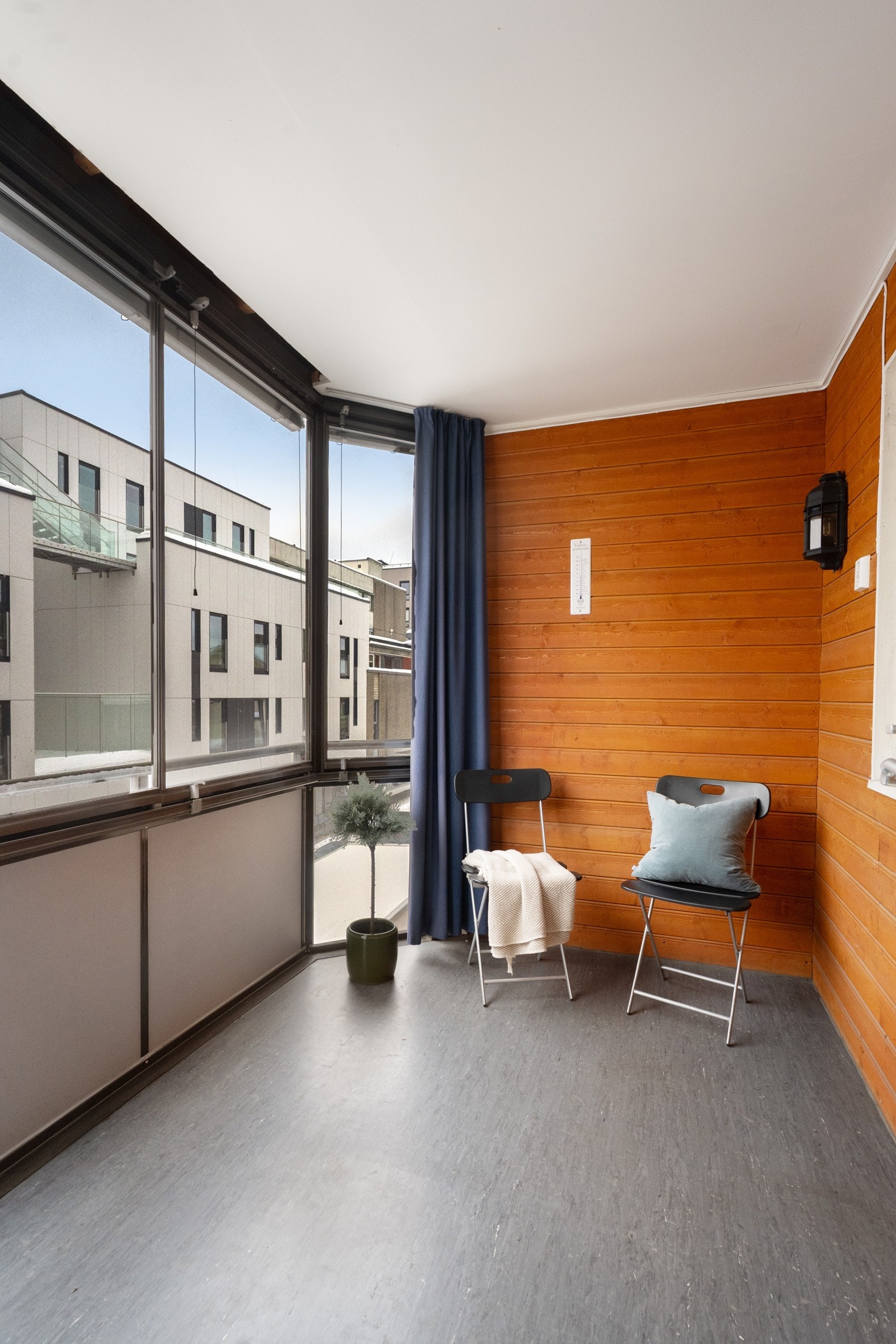 Perfekt for morgenkaffen eller rolige kvelder i skjermede omgivelser. Galleribilde