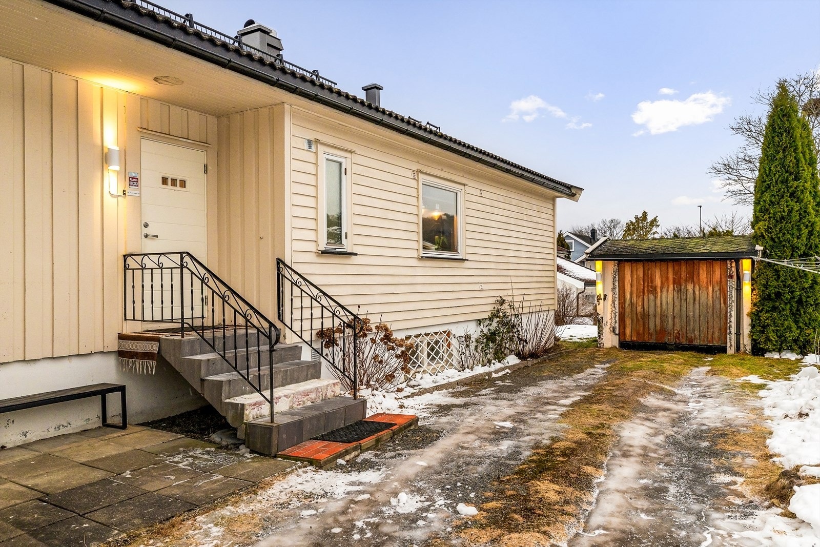 Inngangsparti Galleribilde