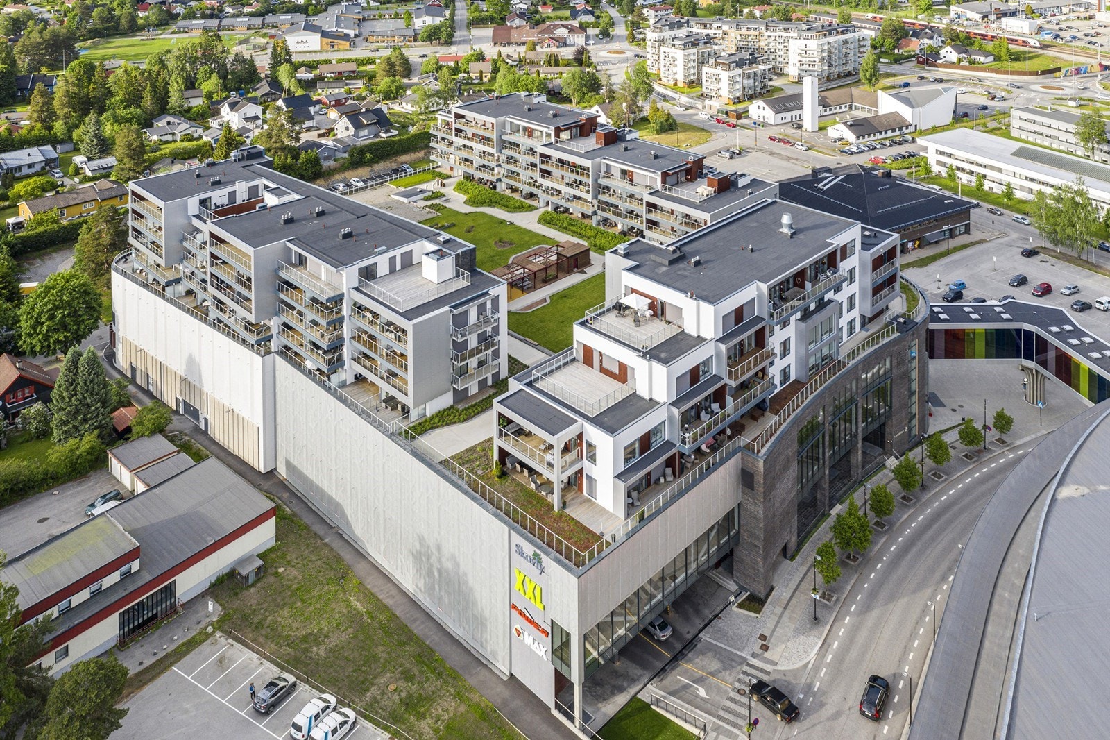 Jessheim Storsenter har godt utvalg av butikker og serveringssteder Galleribilde