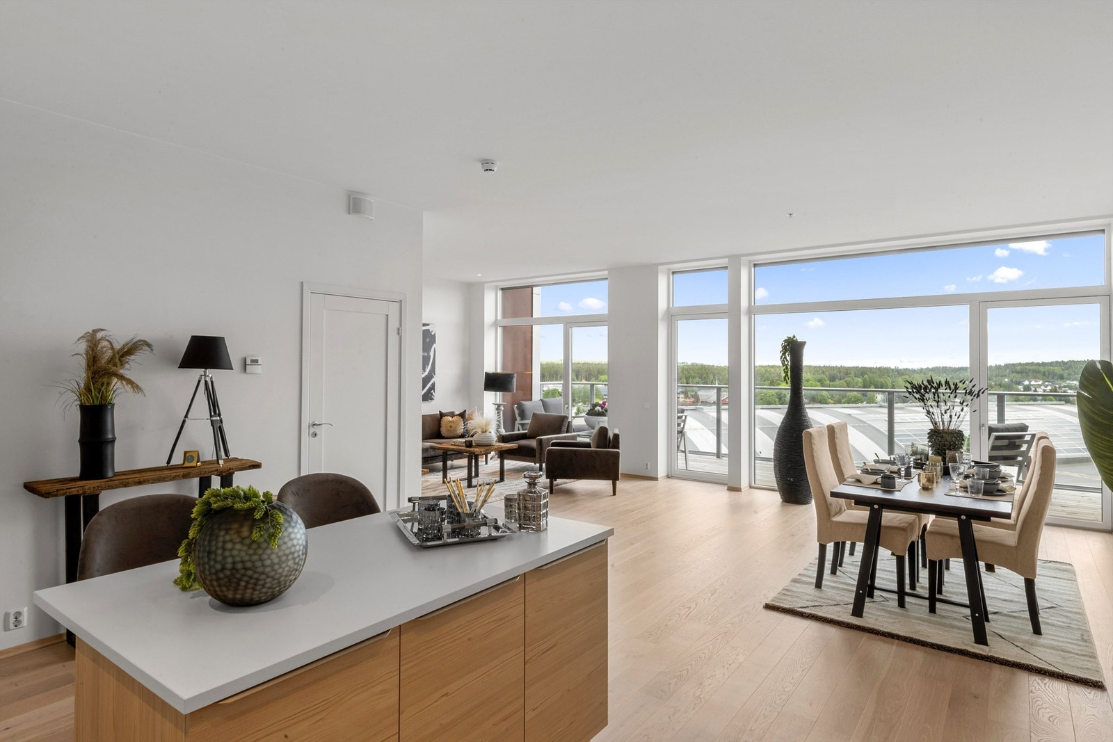 En lekker leilighet midt i sentrum av Jessheim - Foto: Sebra Eiendomsfoto v/Sindre Lundvoll Galleribilde