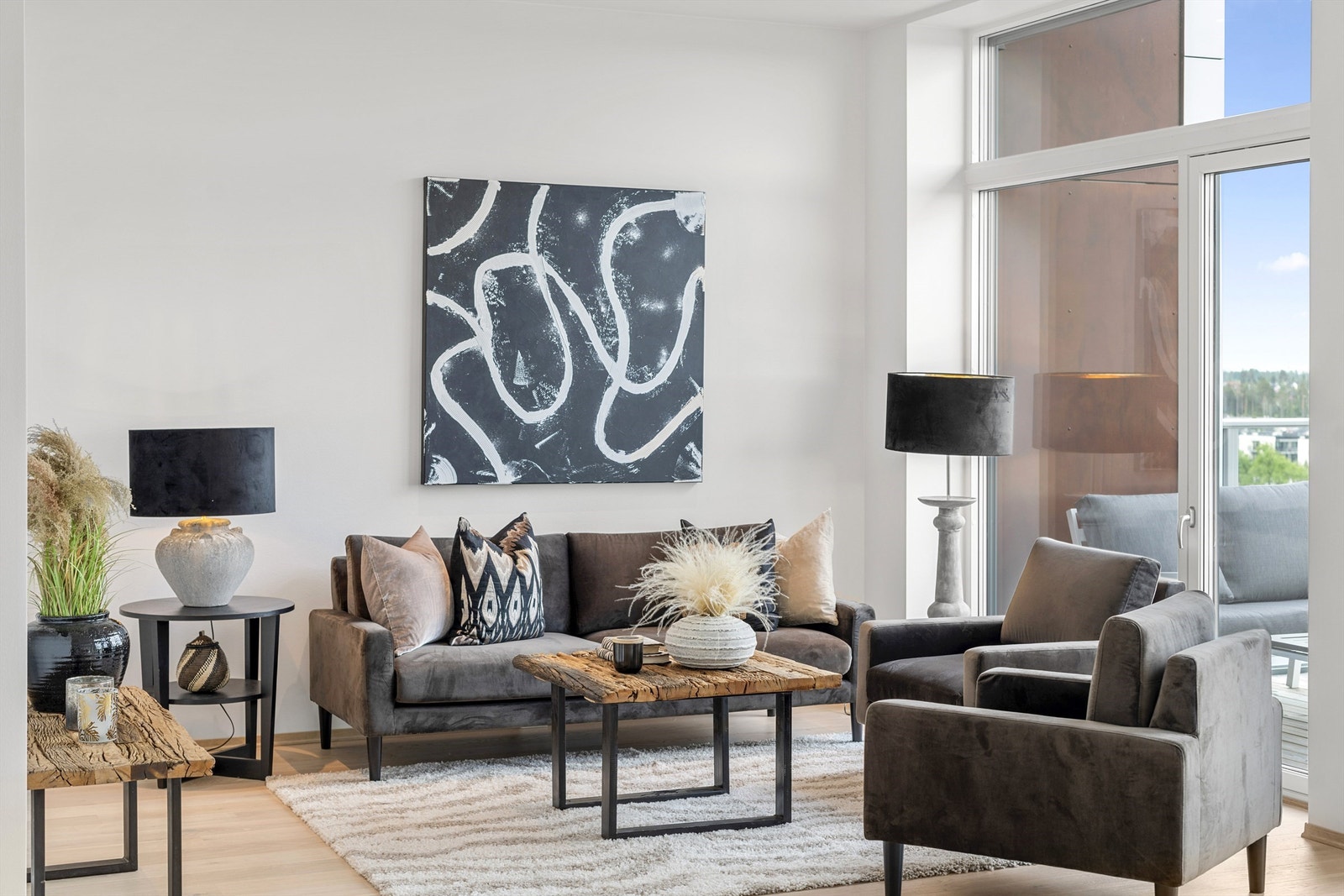 Vannbåren gulvvarme byr på en lun og god atmosfære Galleribilde