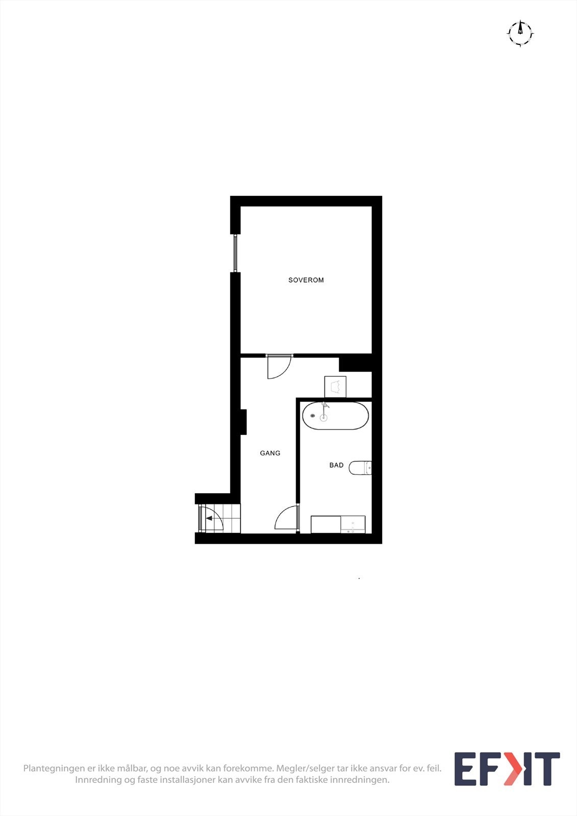 Plantegning underetasje. Galleribilde