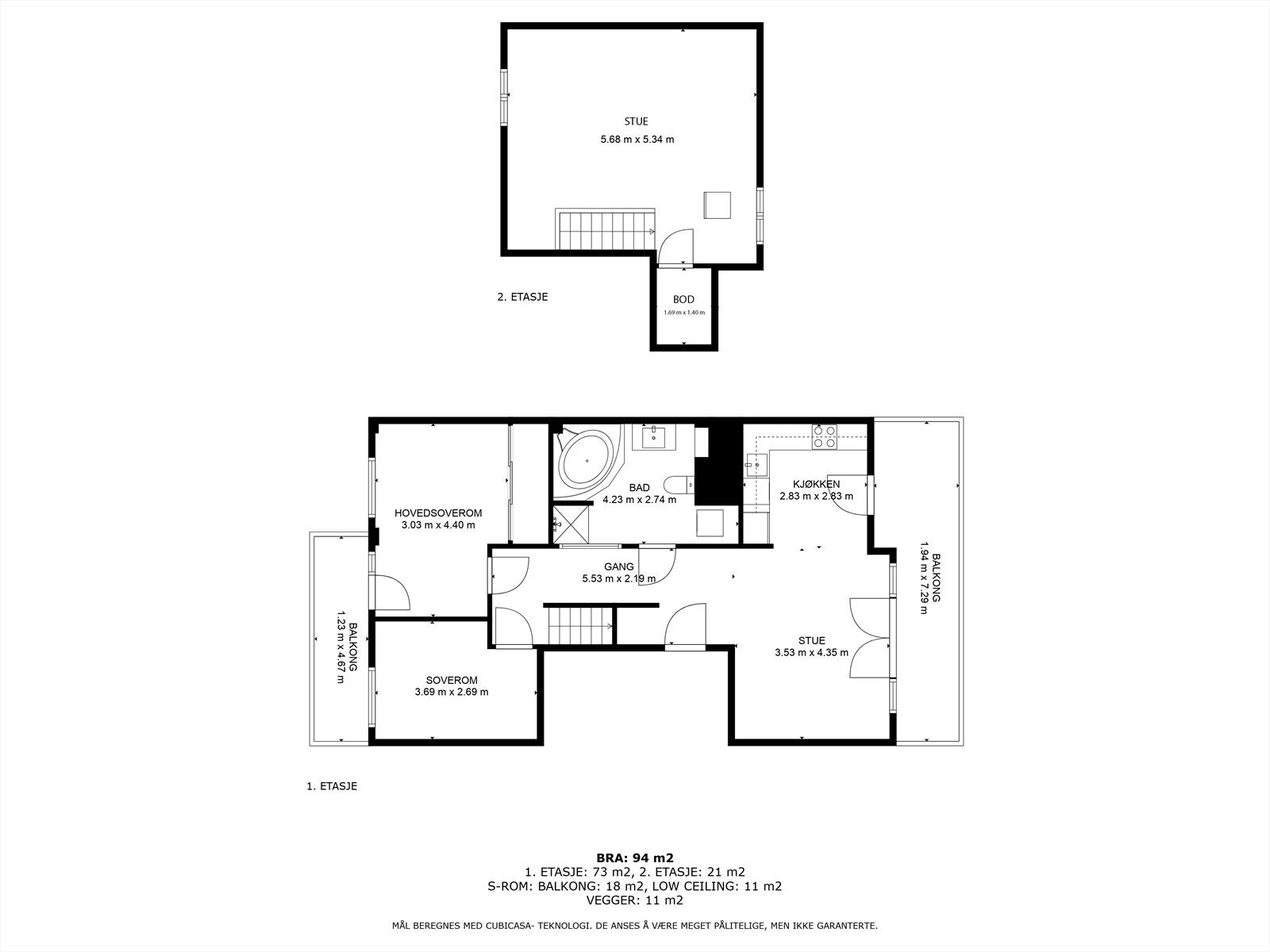 Plantegning Galleribilde