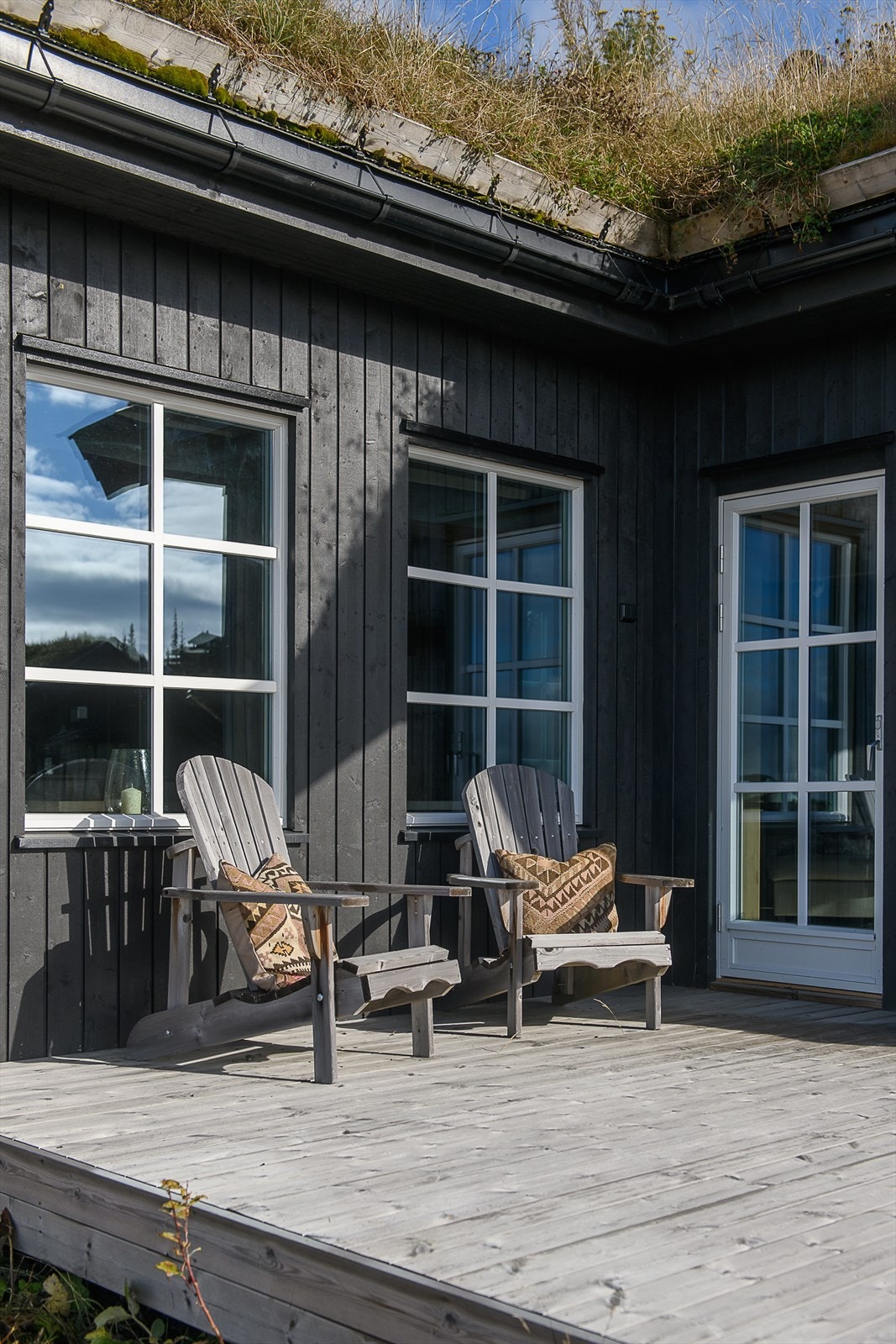 Lunt og hyggelig i solveggen! Galleribilde