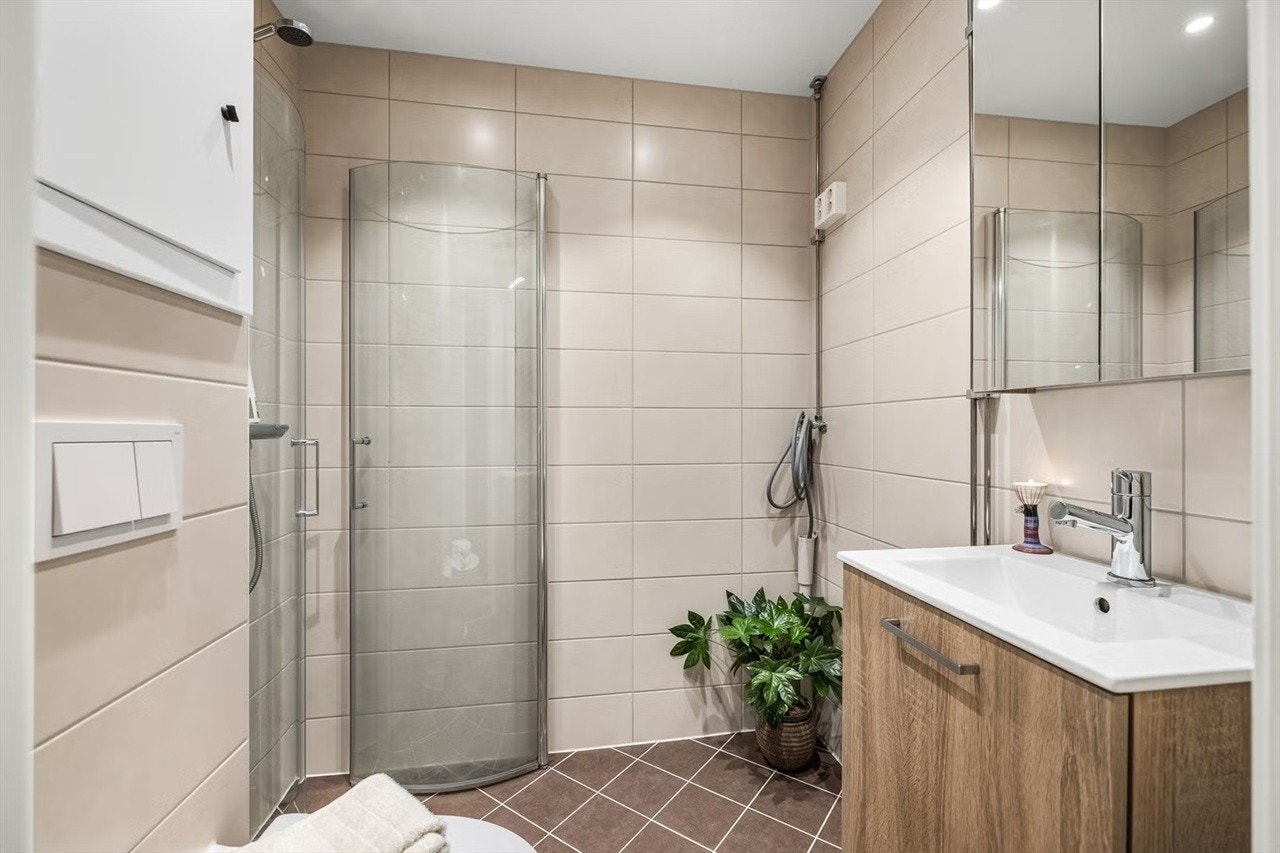 Delikat bad renovert i 2023. Galleribilde