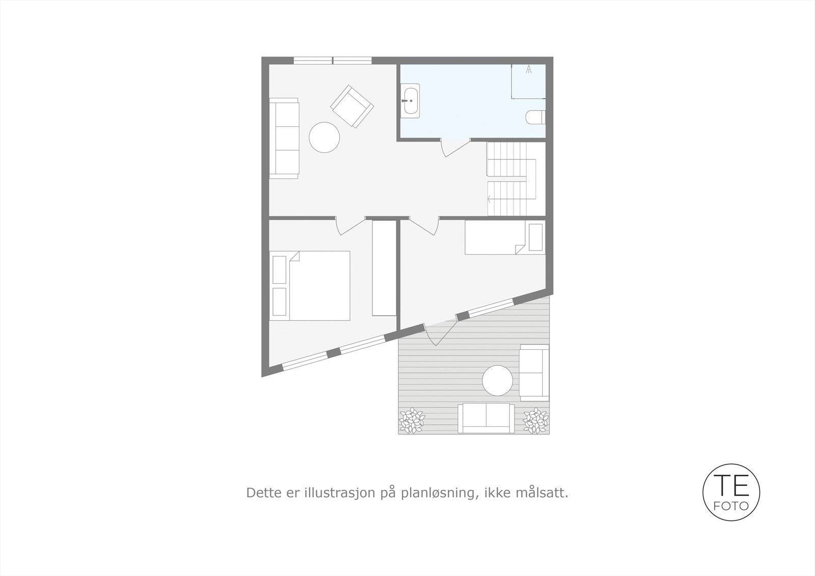 Plantegning 2.etasje. Galleribilde