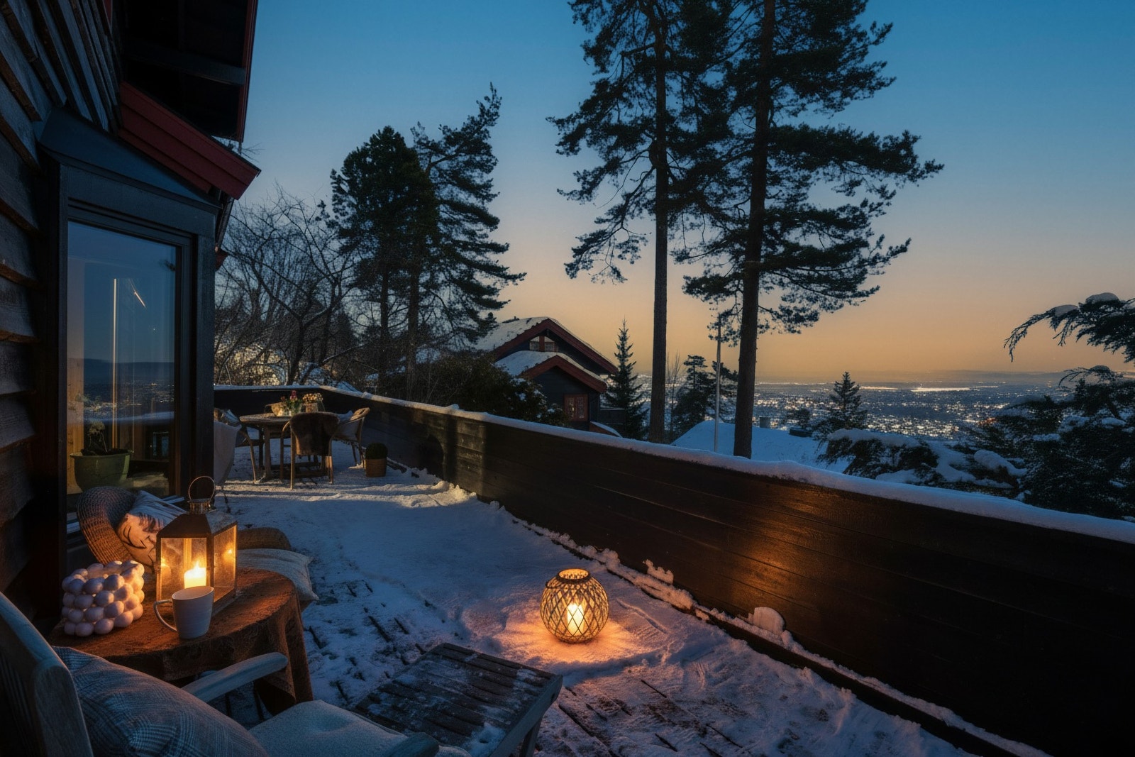 Kveldstemning Galleribilde