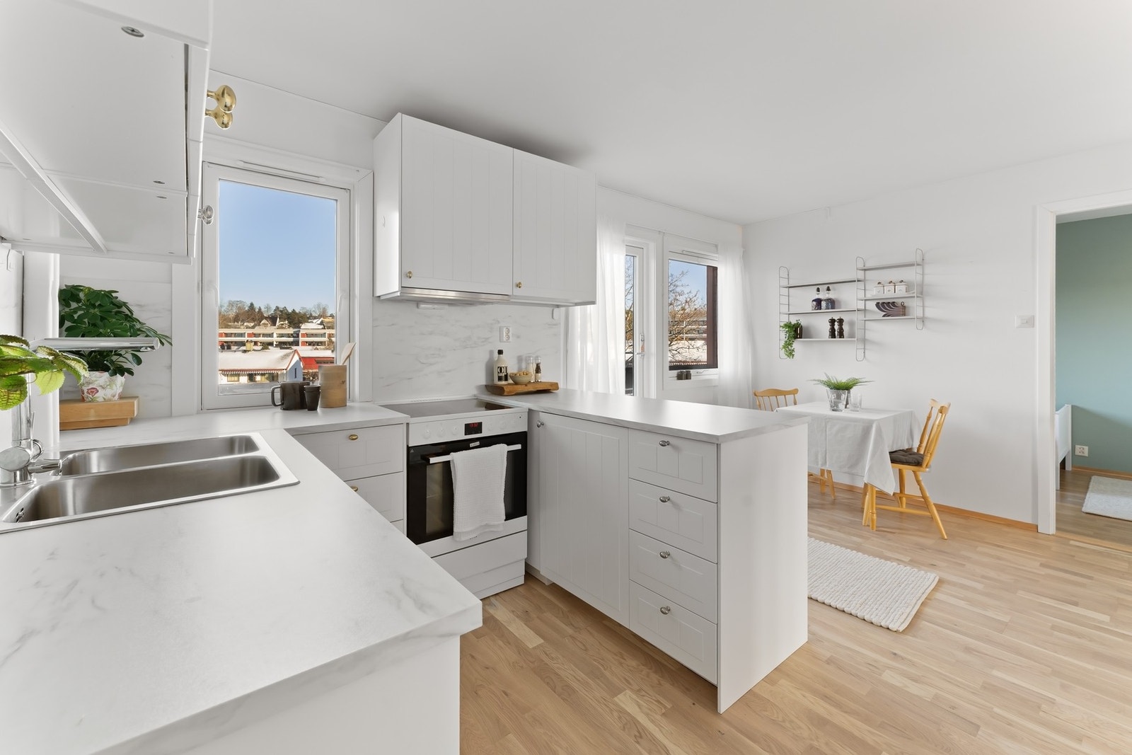 Kjøkken. Galleribilde