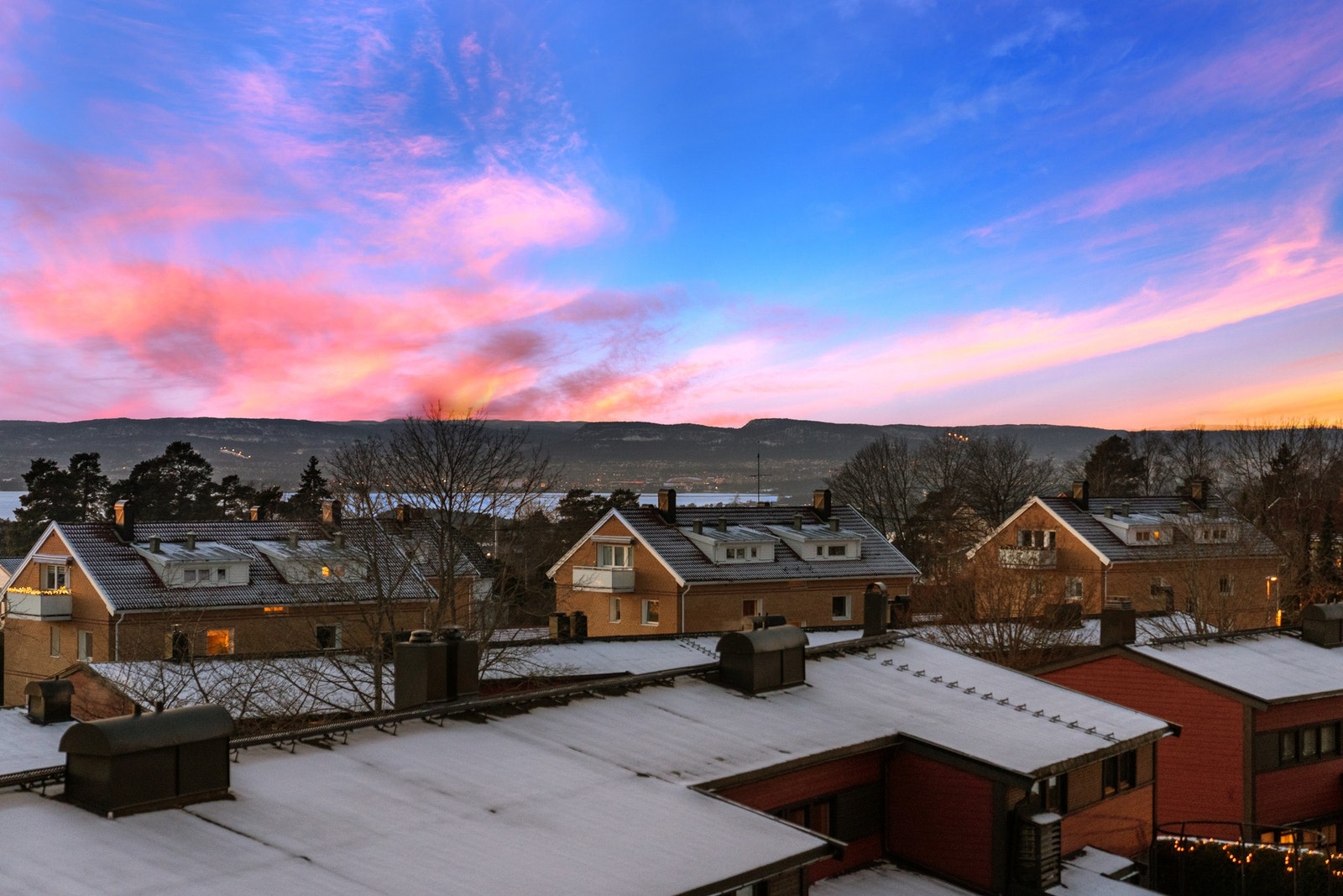 Utsikt vestover. Galleribilde