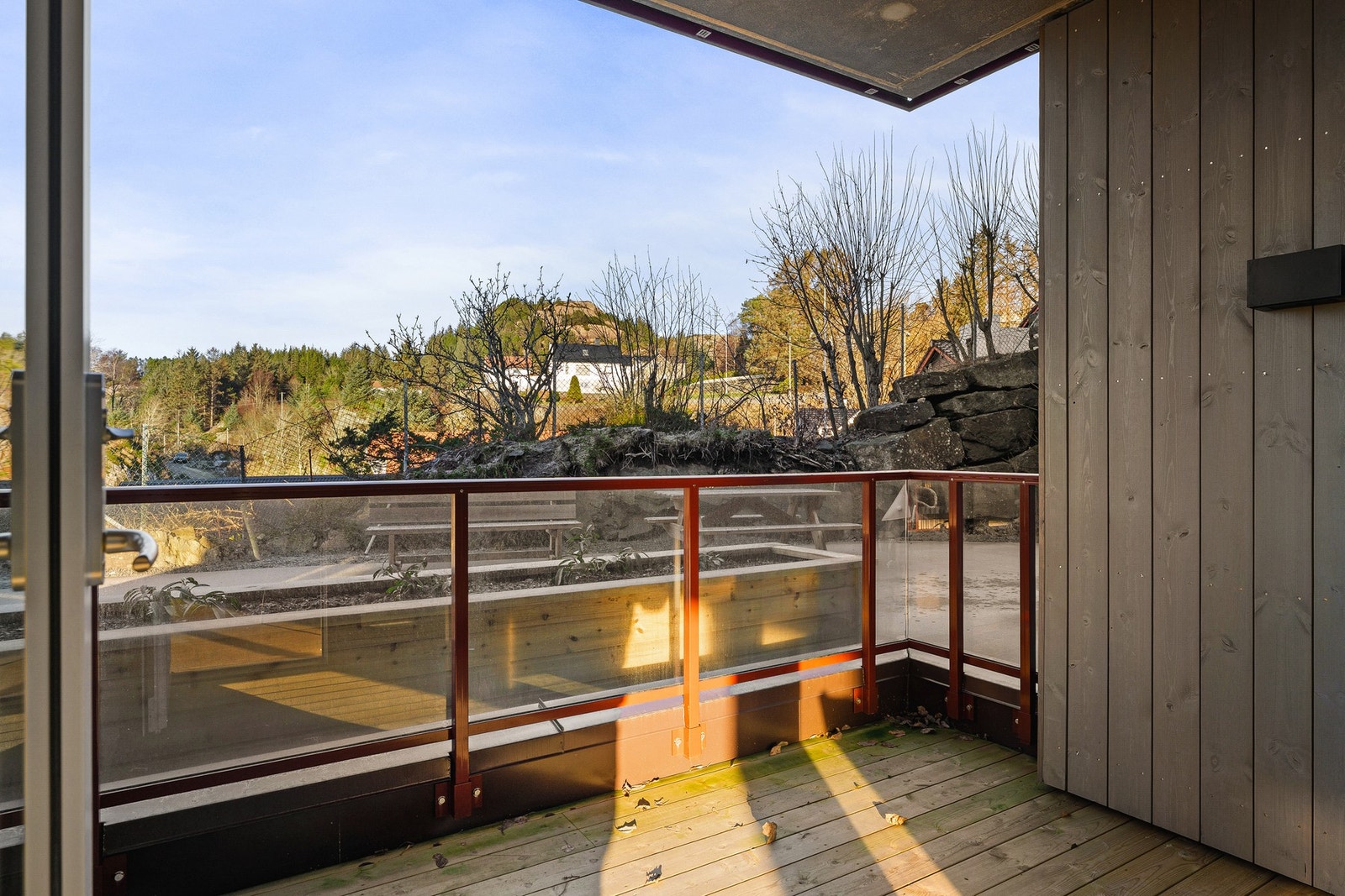 Den andre balkongen måles til 5,6 kvm. Galleribilde