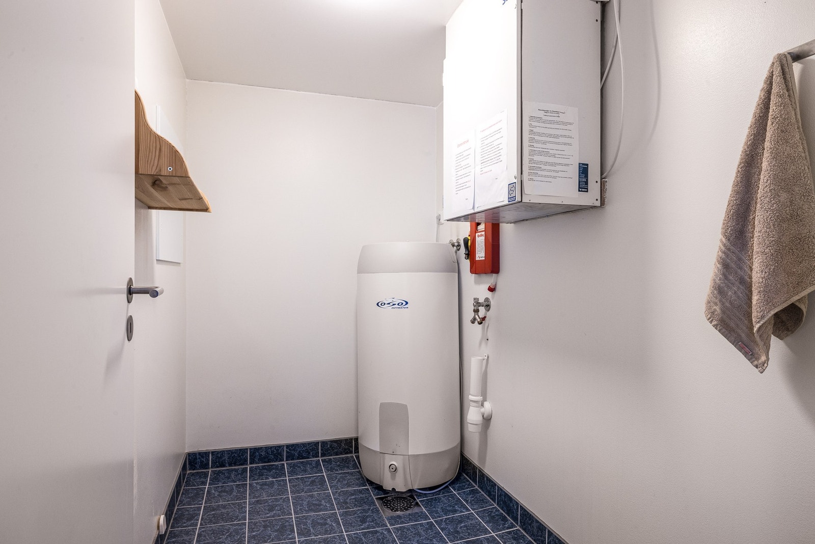 Leiligheten byr på separat vaskerom med tilkomst fra gangen. Galleribilde