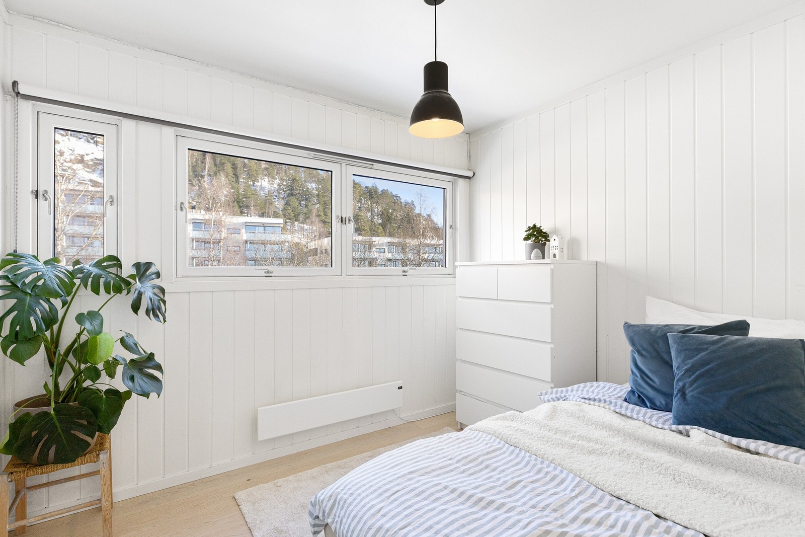 Samtlige rom er utstyrt med solskjerming. Galleribilde