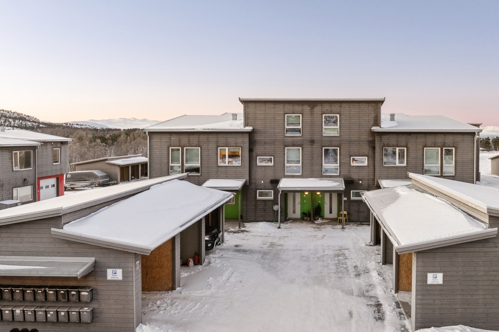 Fasadebilde av boligen. Galleribilde