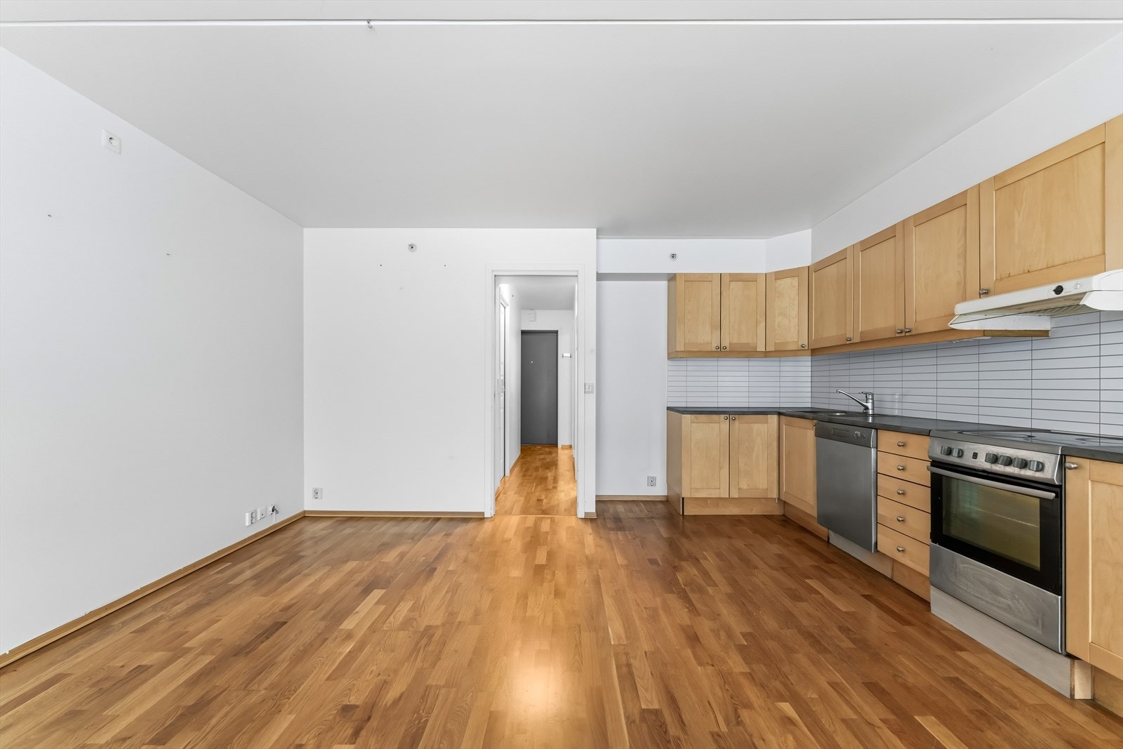 Stue og kjøkken. Galleribilde