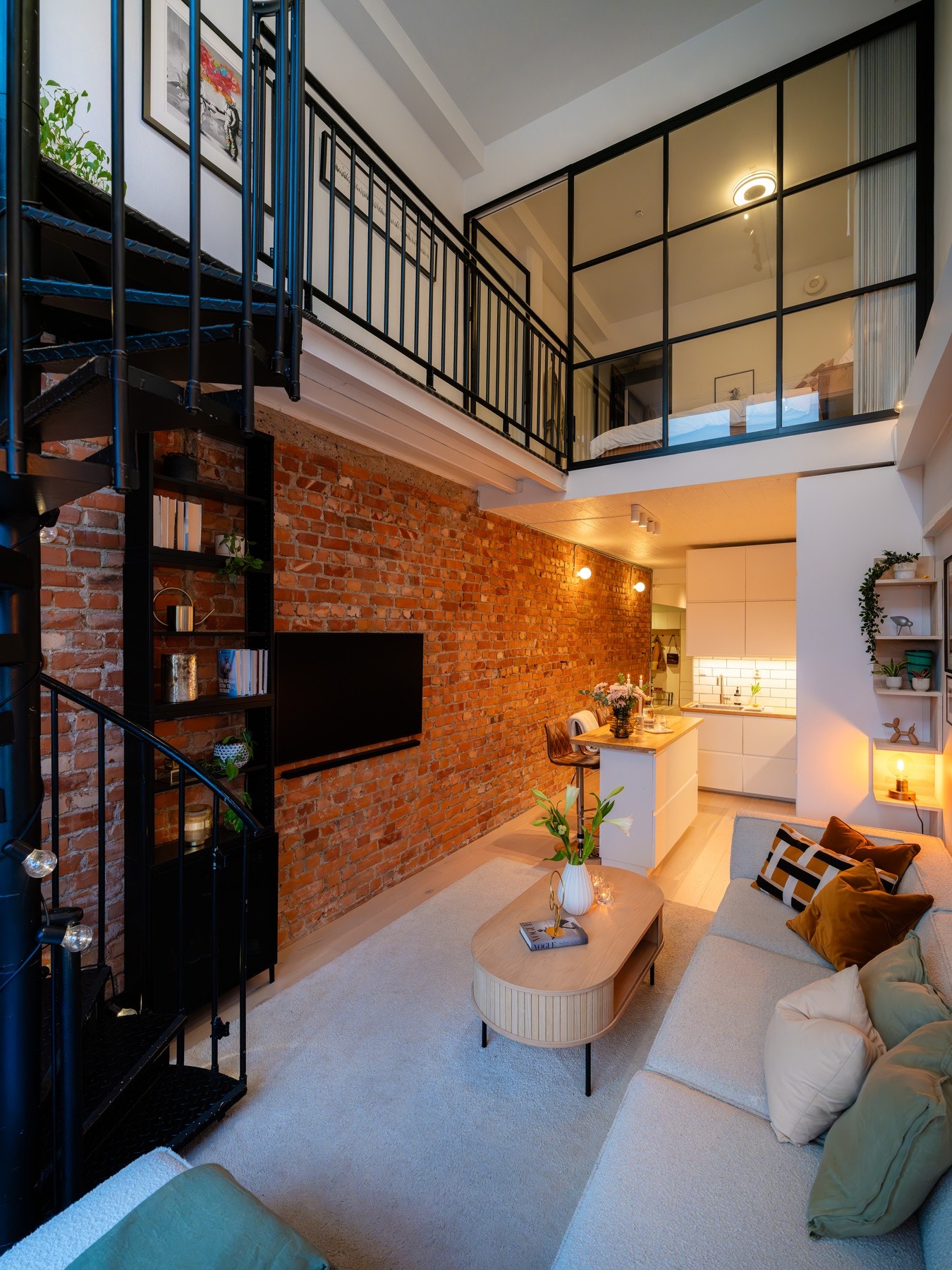 Det er flott 1-stavs eikeparkett på gulvet. Galleribilde