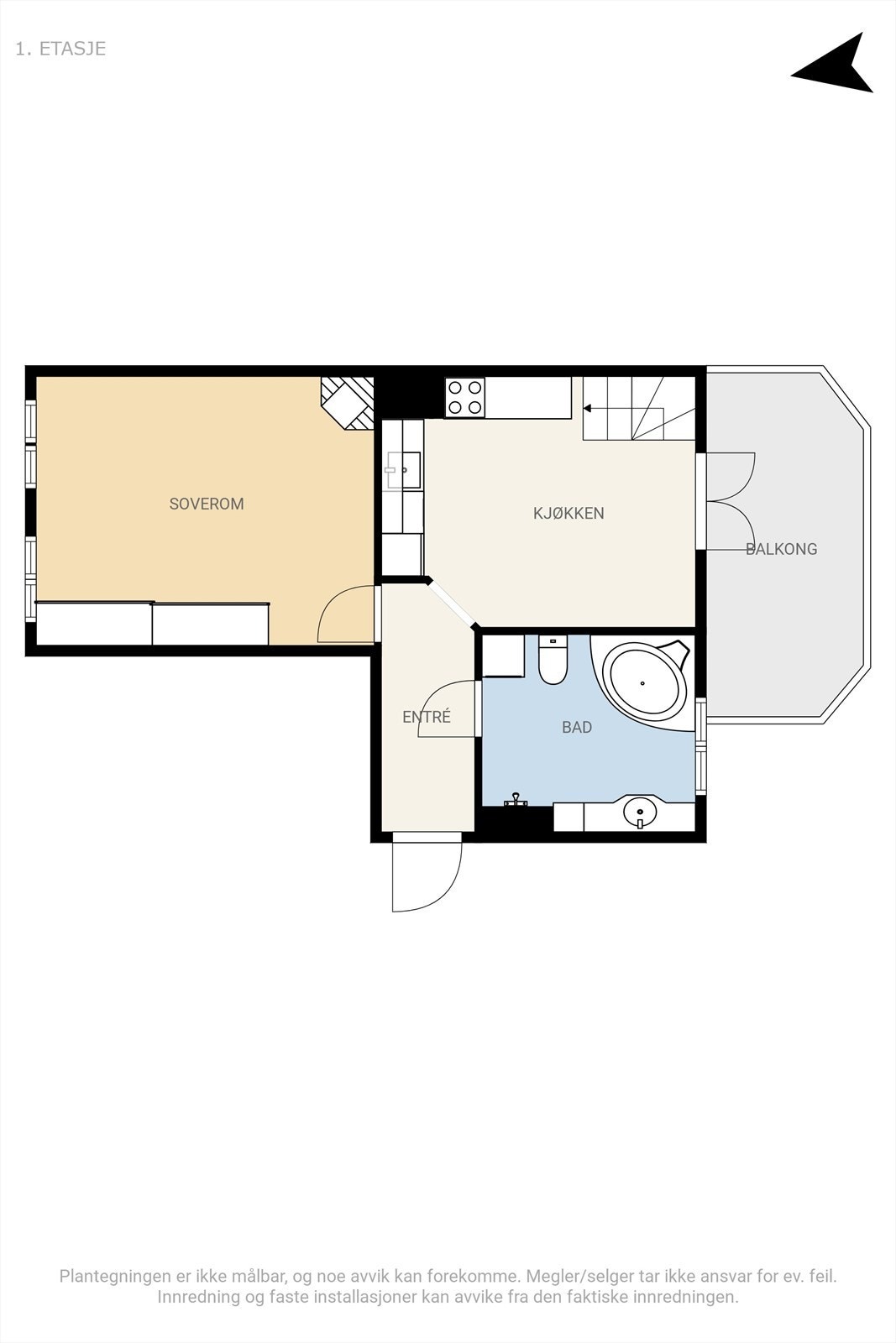 Plantegning Galleribilde