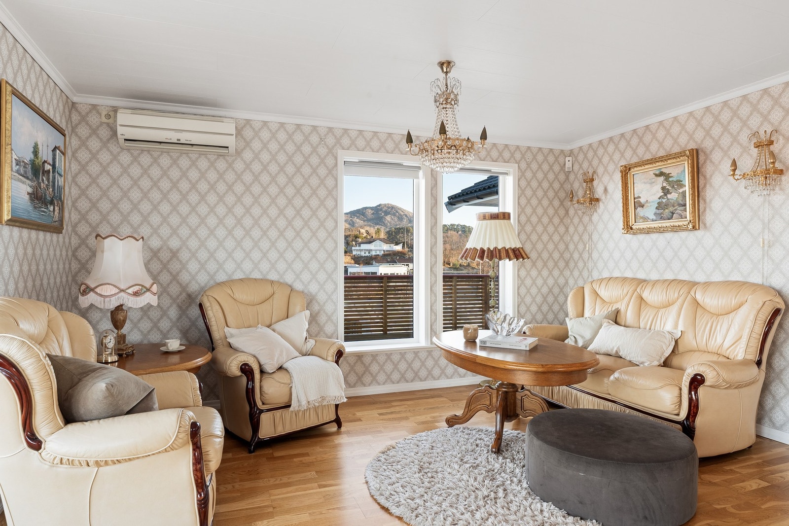 Her er det varmepumpe som sørger for en behagelig innetemperatur. Galleribilde