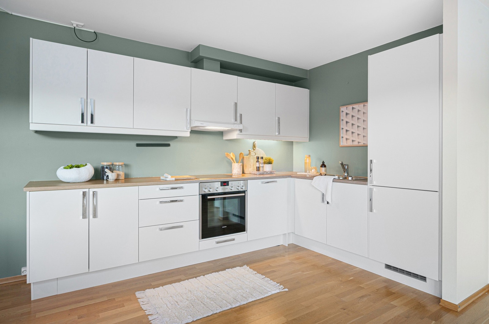 Pent kjøkken fra 2011. Galleribilde