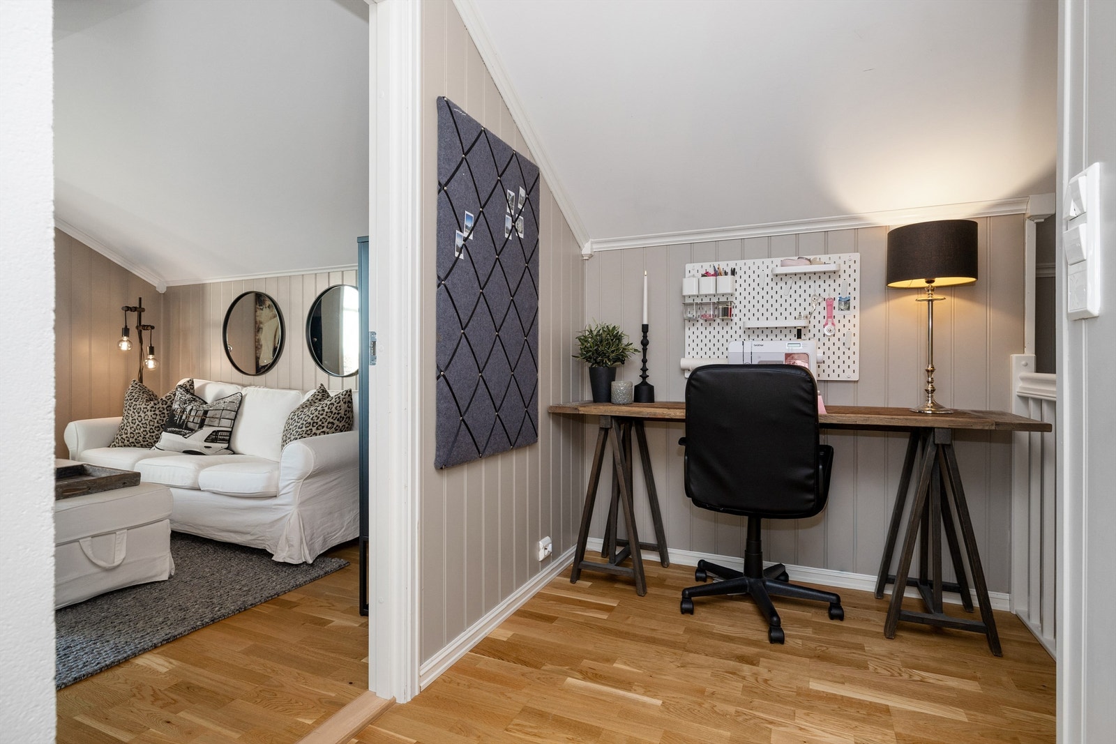 Kontorplass i gang Galleribilde