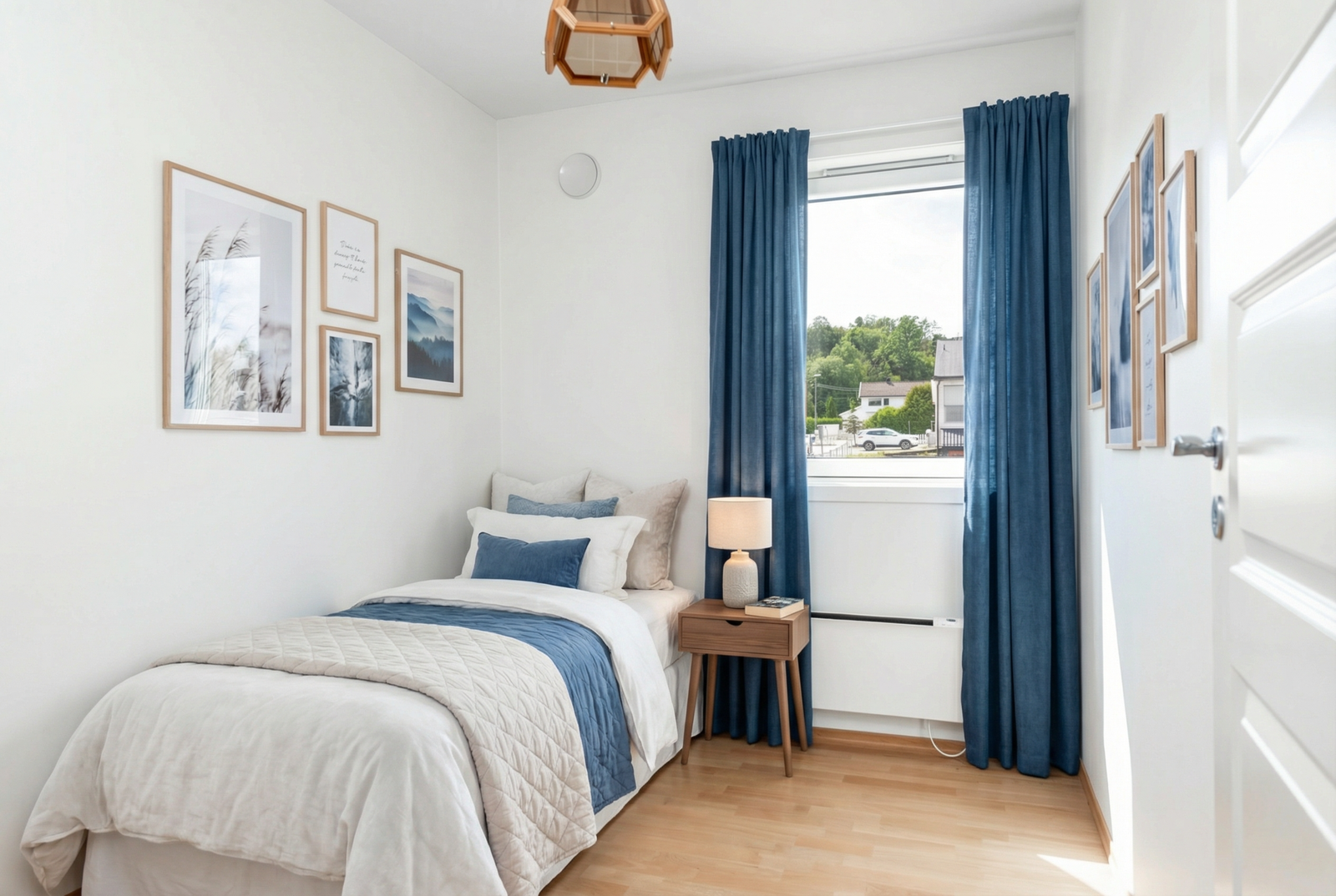 Soverom 1.
(Bilde er datastylet.) Galleribilde