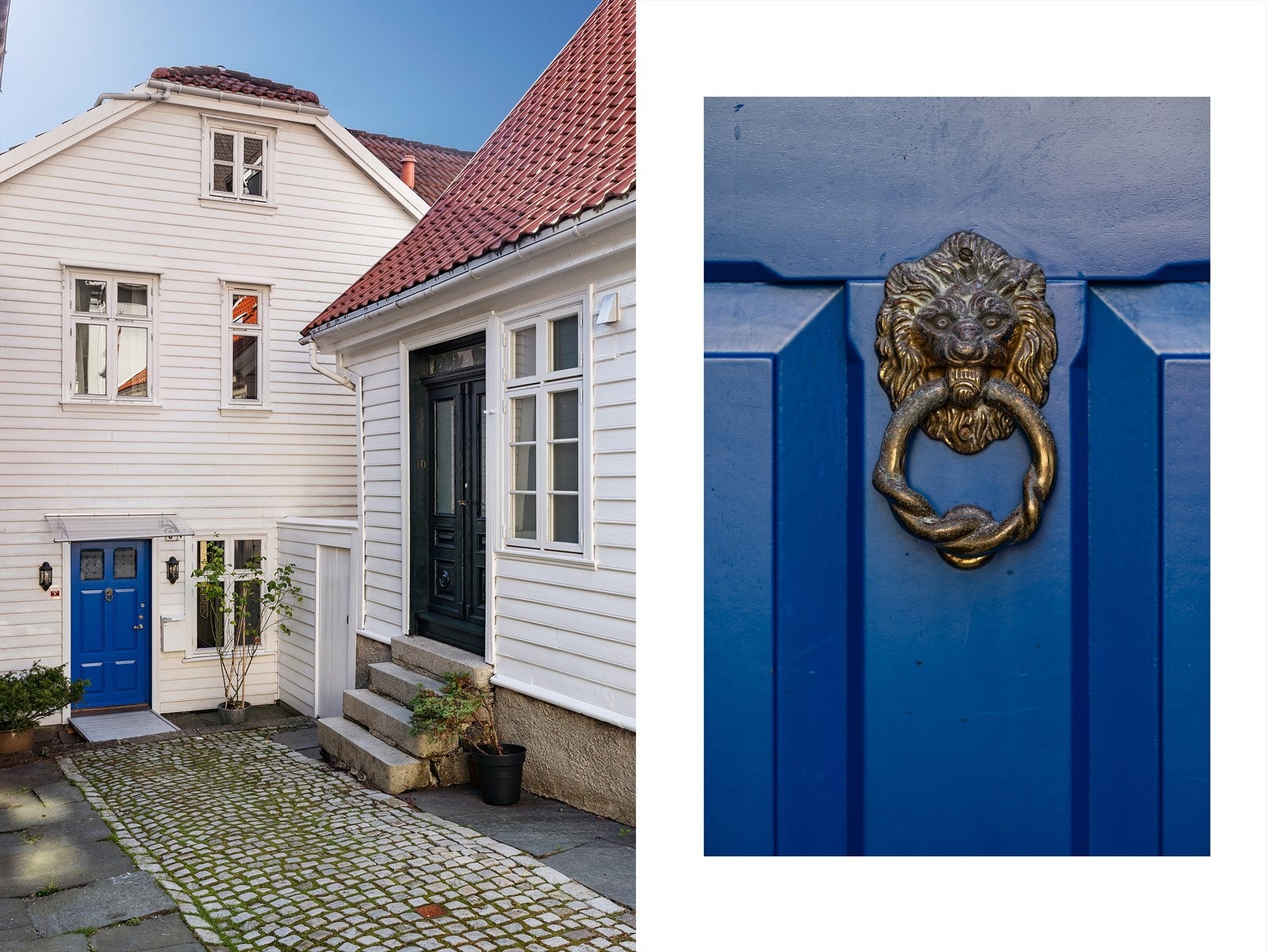 Boligen har et inngangsparti som tidligere har fått omtale i Bergens Tidende og i hageboken Små hager. Galleribilde