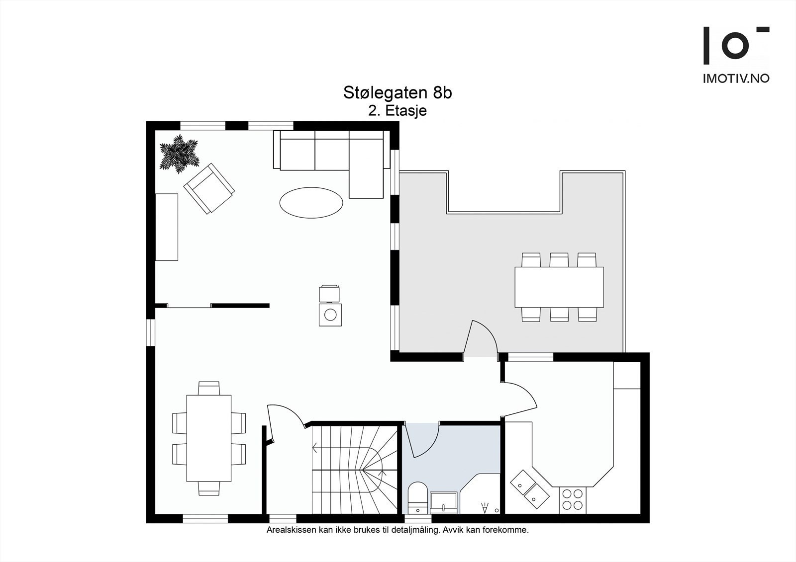 Plantegning 2. Etasje Galleribilde