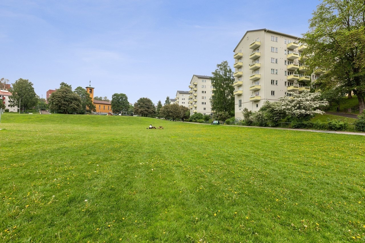 Ilaparken ligger rett utenfor bygget Galleribilde