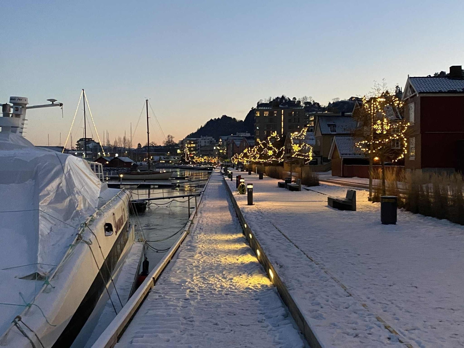 Privat bilde. Havnen Galleribilde