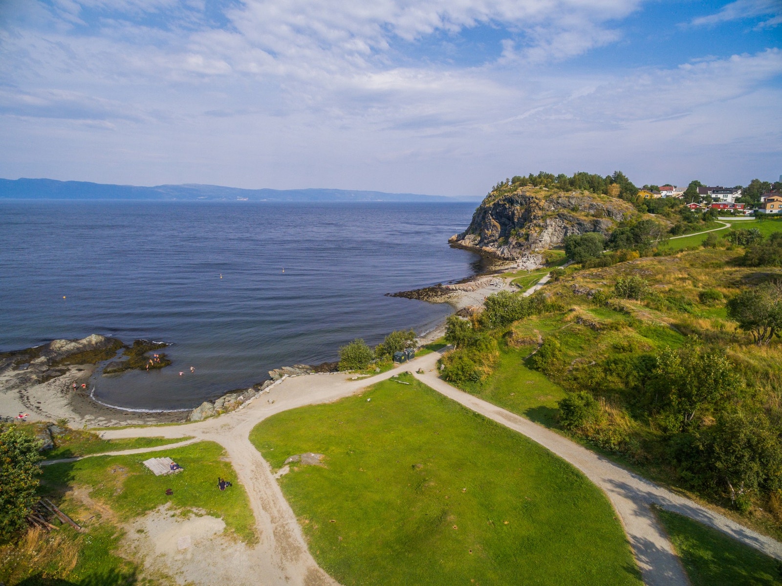På veien finnes en rekke flotte badestrender. Galleribilde