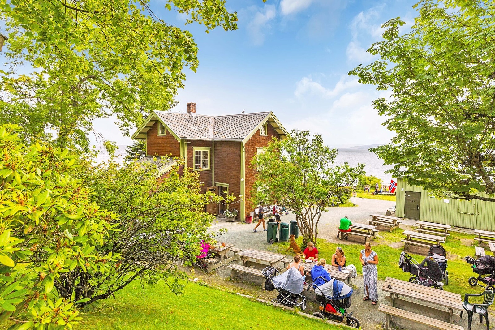 Flotte turområder like utenfor døren - Sponhuset er et populært valg. Galleribilde