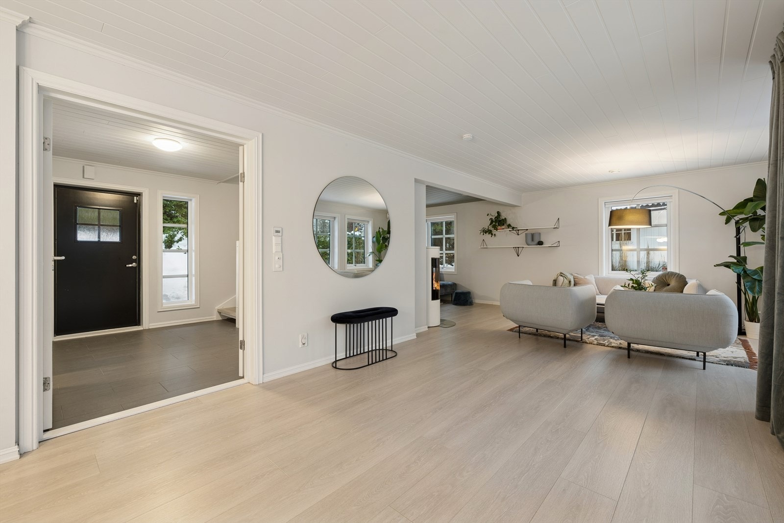 Herlig stueavdeling med god møbleringsfrihet. Galleribilde