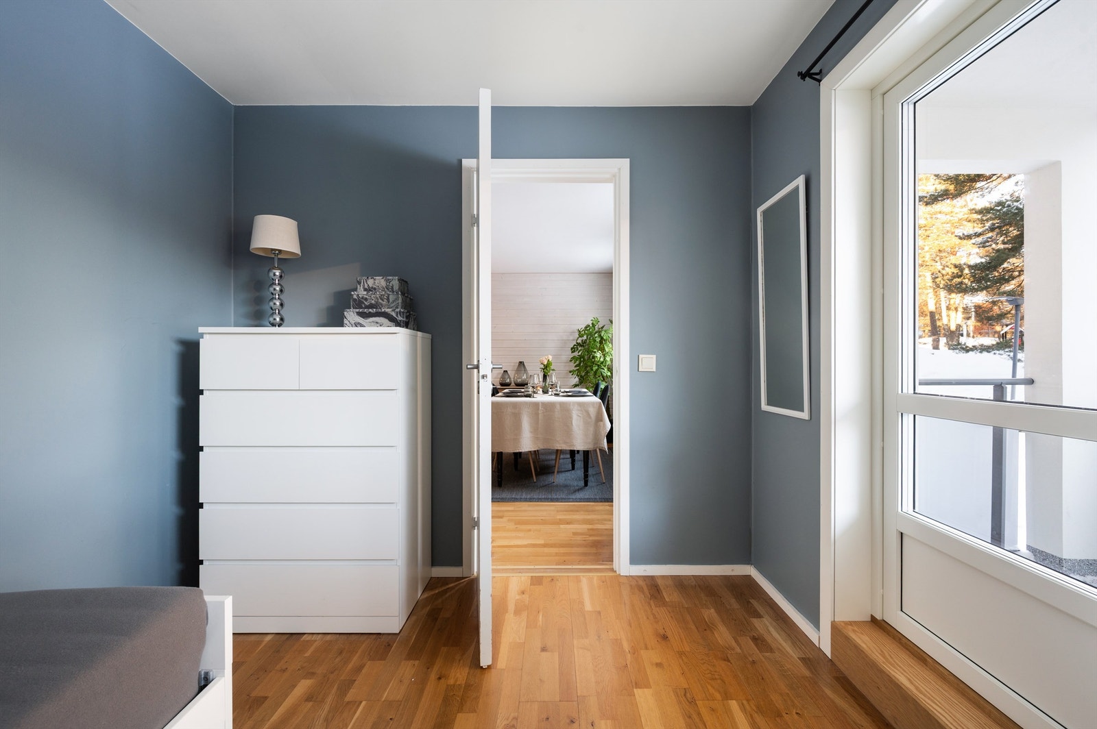 Også dette rommet er av god størrelse og kan innredes etter behov. Galleribilde