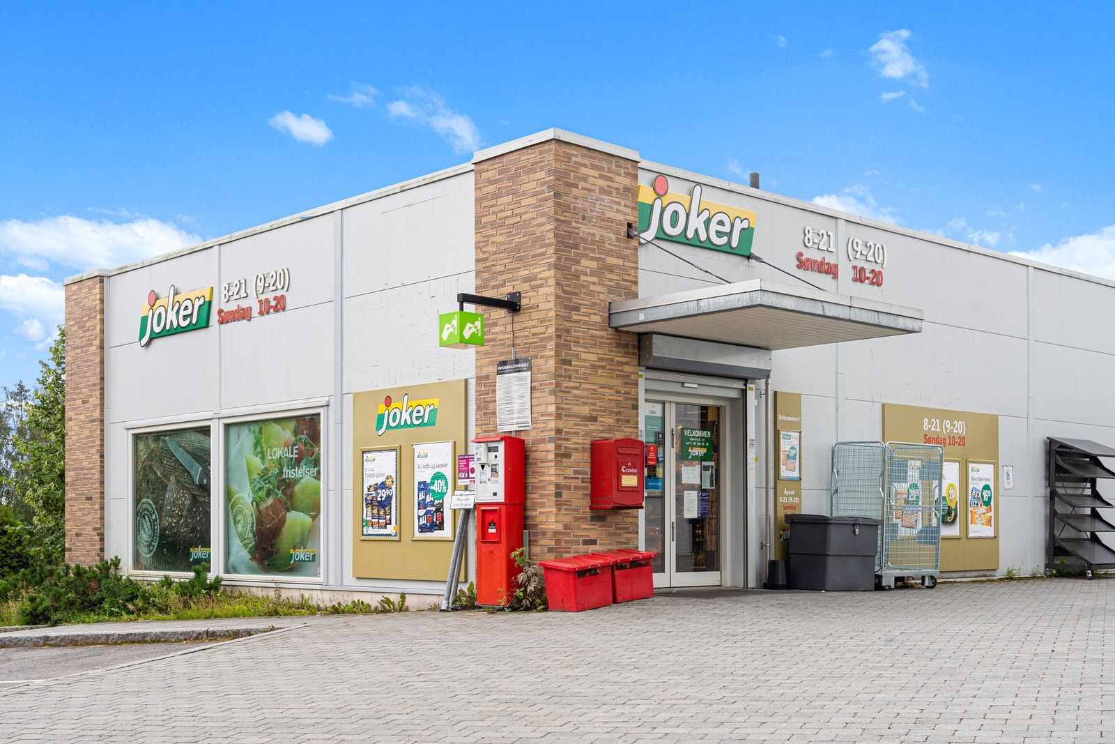 For ekstra bekvemmelighet finnes også en søndagsåpen Joker i gangavstand. Galleribilde