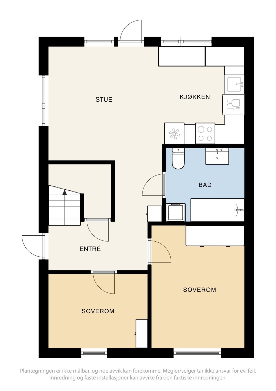 Plantegning. Galleribilde