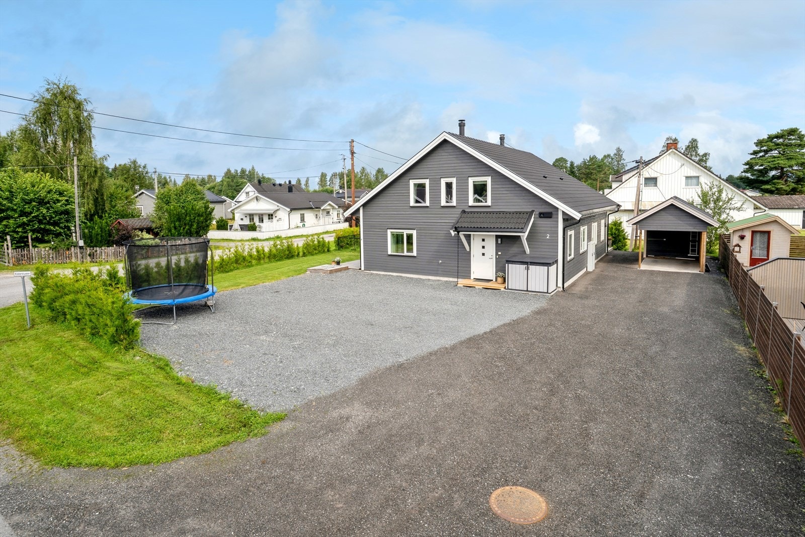 Her bor man med kort avstand til det meste man behøver i hverdagen. Galleribilde