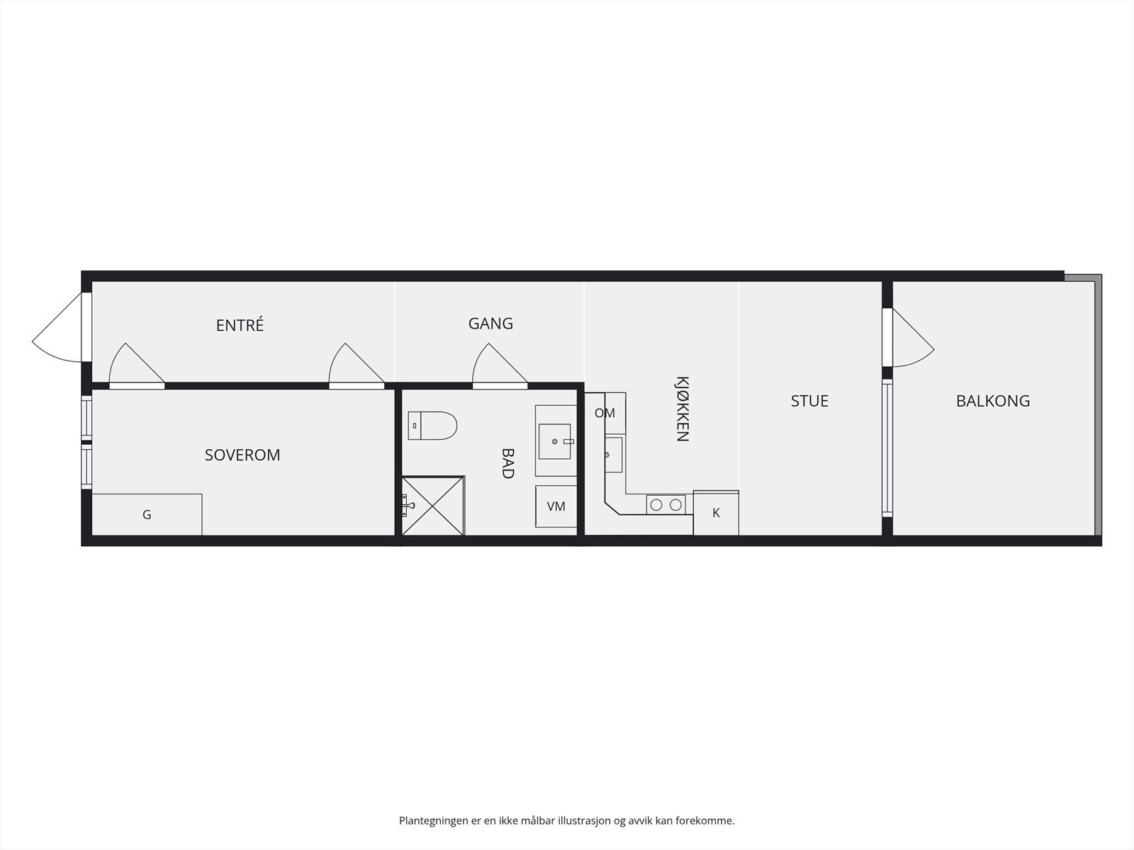 Plantegning 4. etasje. Galleribilde