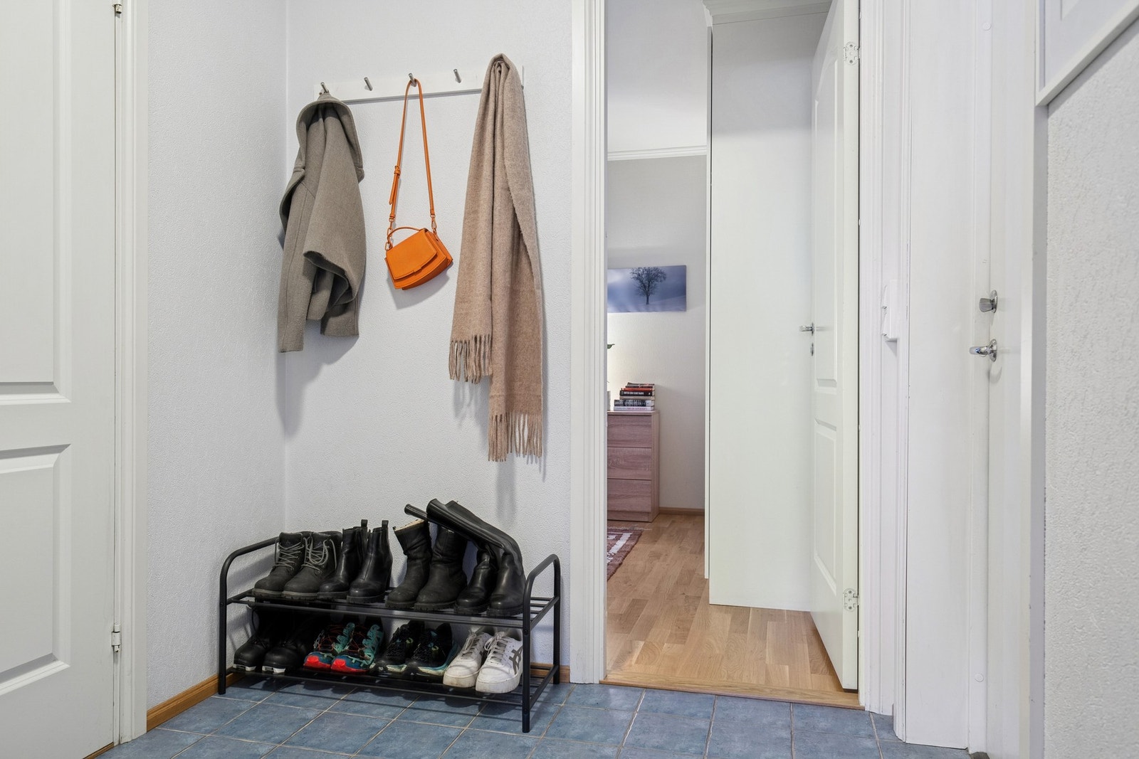 I tilknytning entré er det en praktisk innvendig bod. Galleribilde