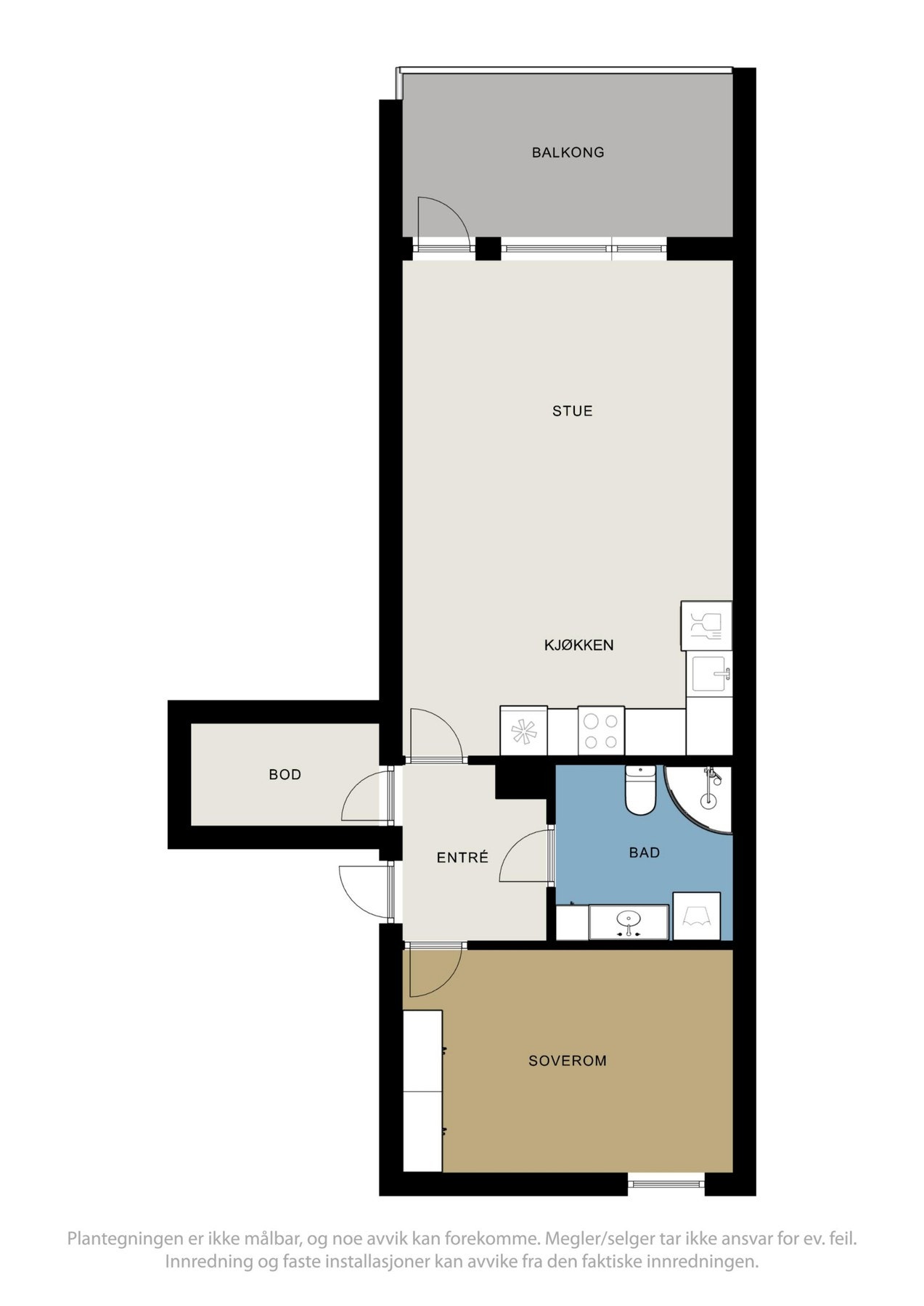 Plantegning. Galleribilde